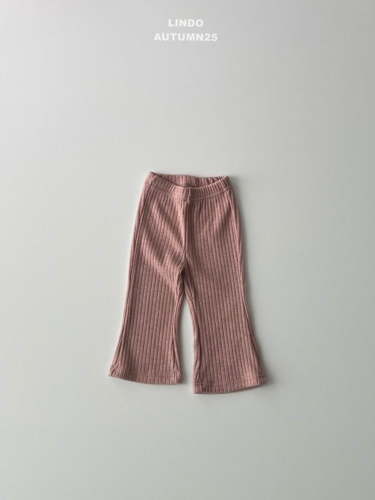 Knit ribbed pants (baby&kids)