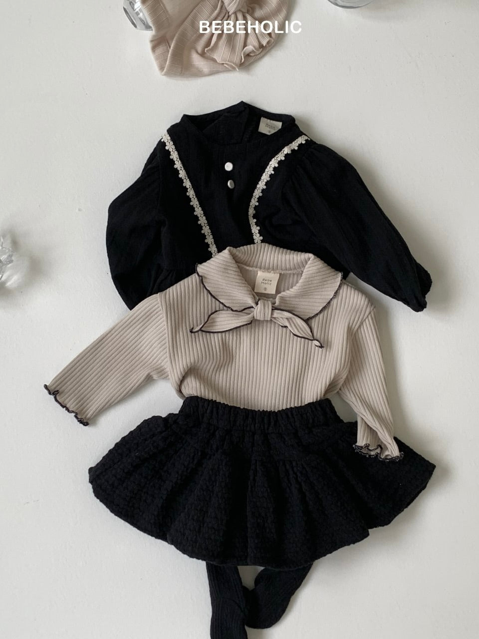 Mellow scarf rompers