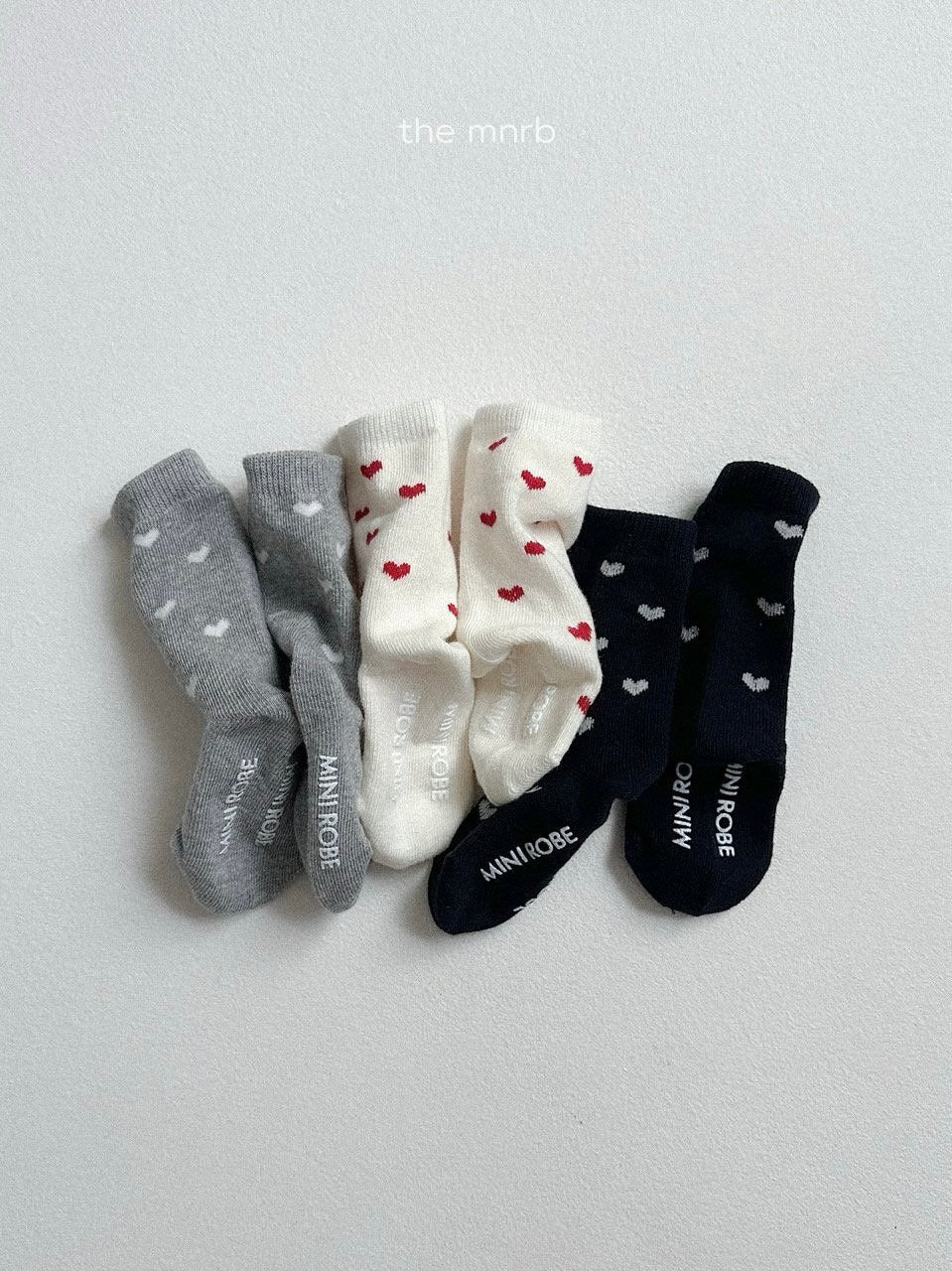 Heart socks set
