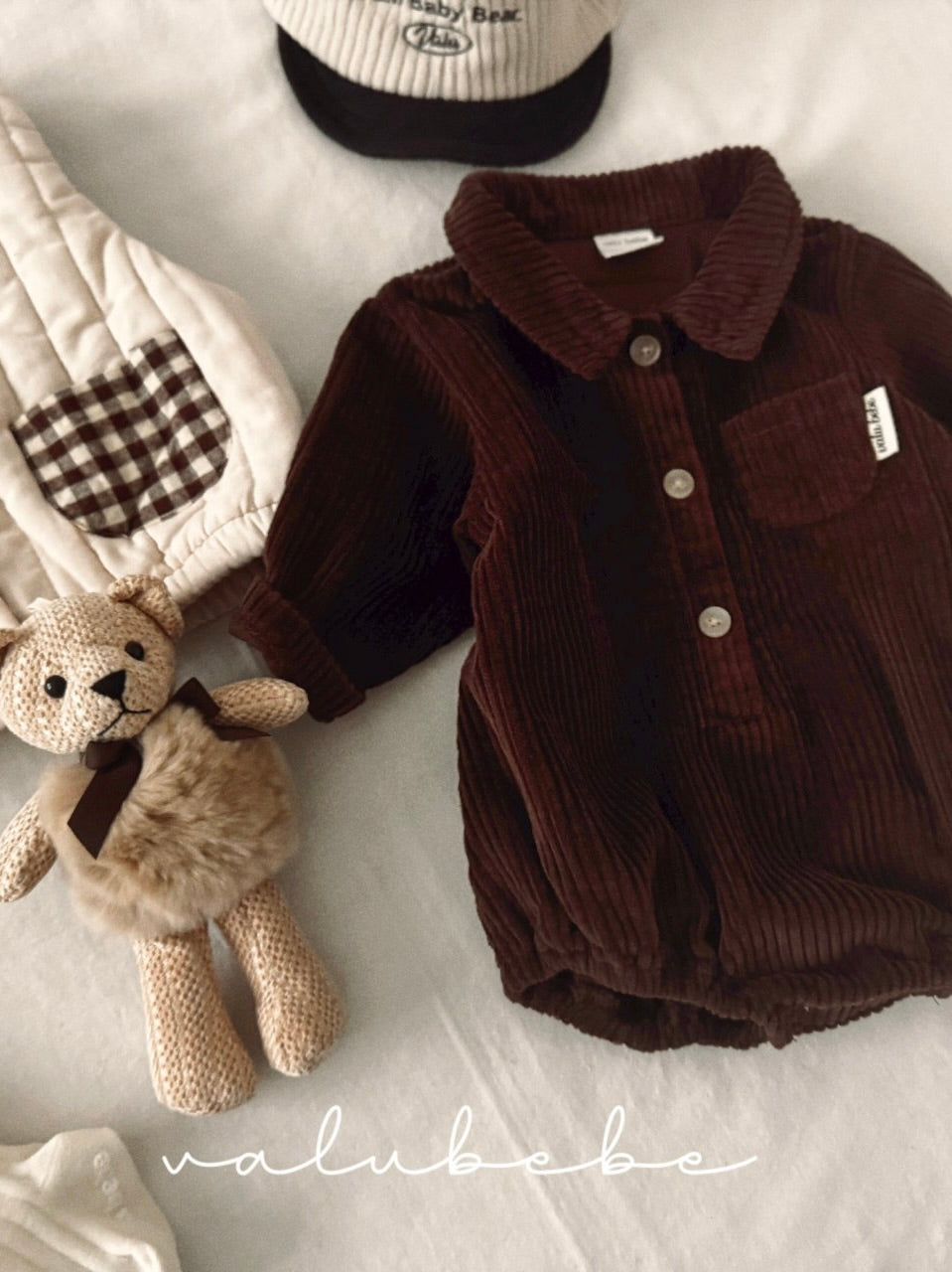 Bene corduroy rompers (baby)