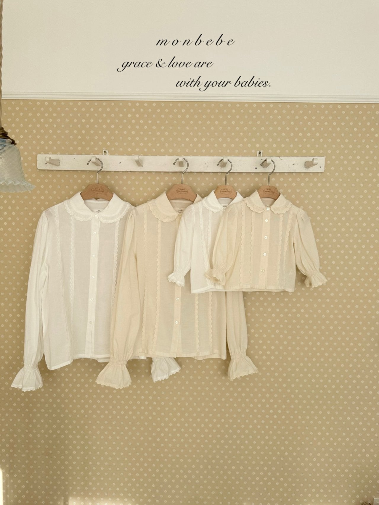 pepe lace blouse (mom size)