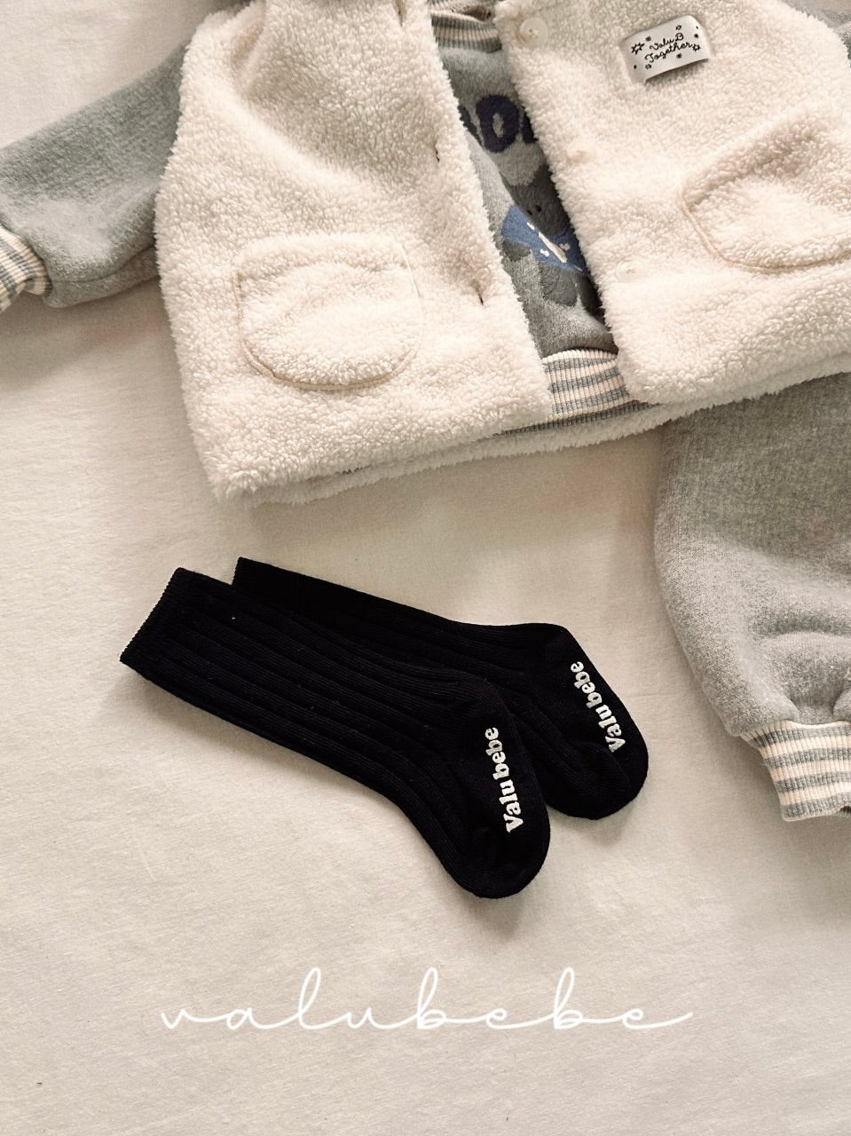 Daily ribbed socks set #2 (baby)