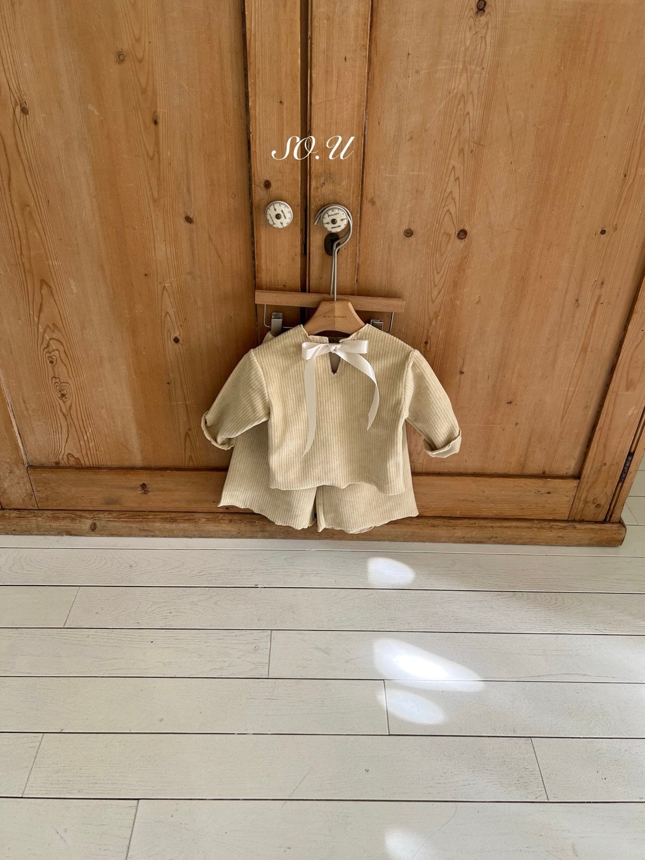 Winter back ribbon set