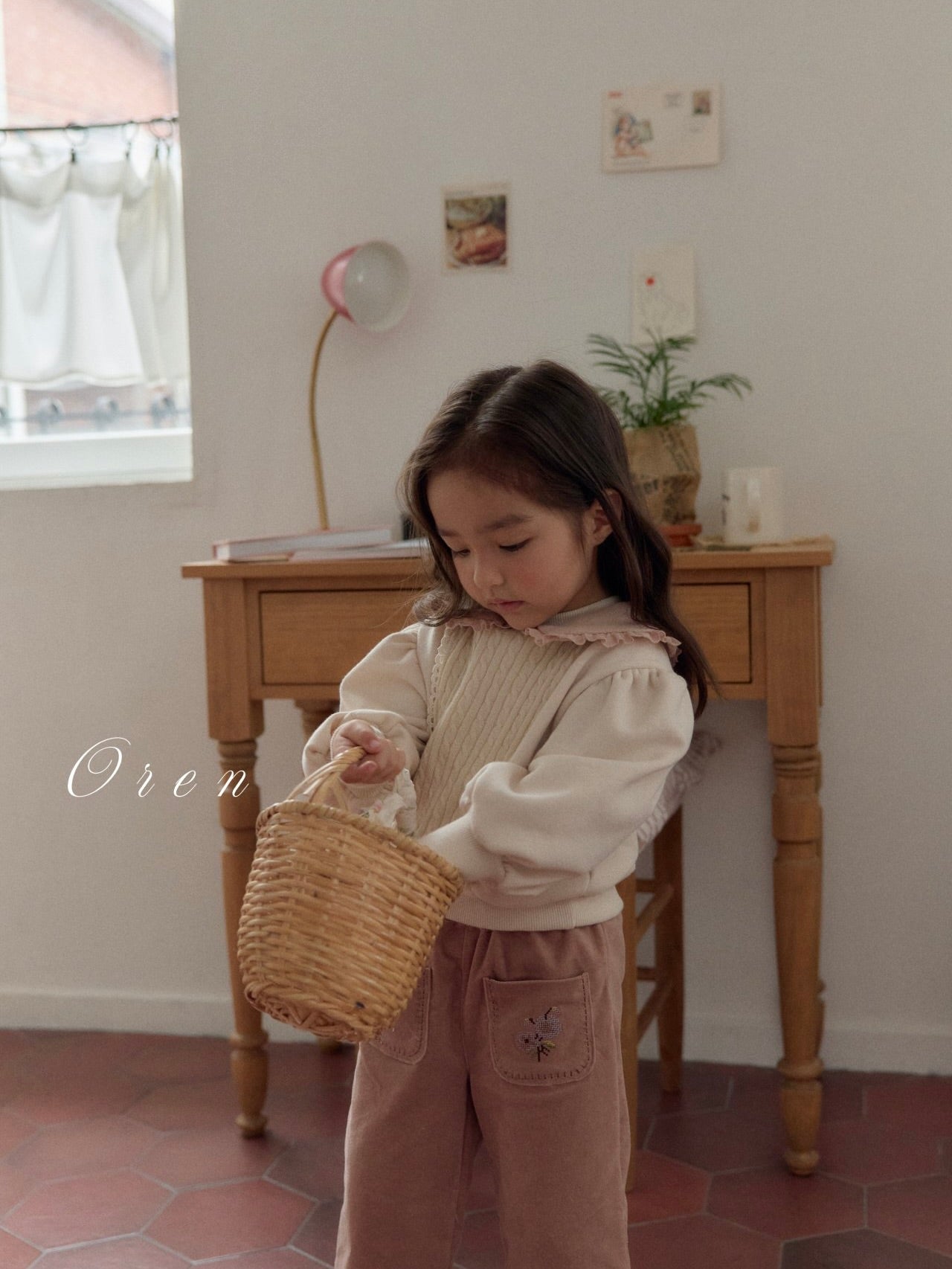 Clement embroidery pants