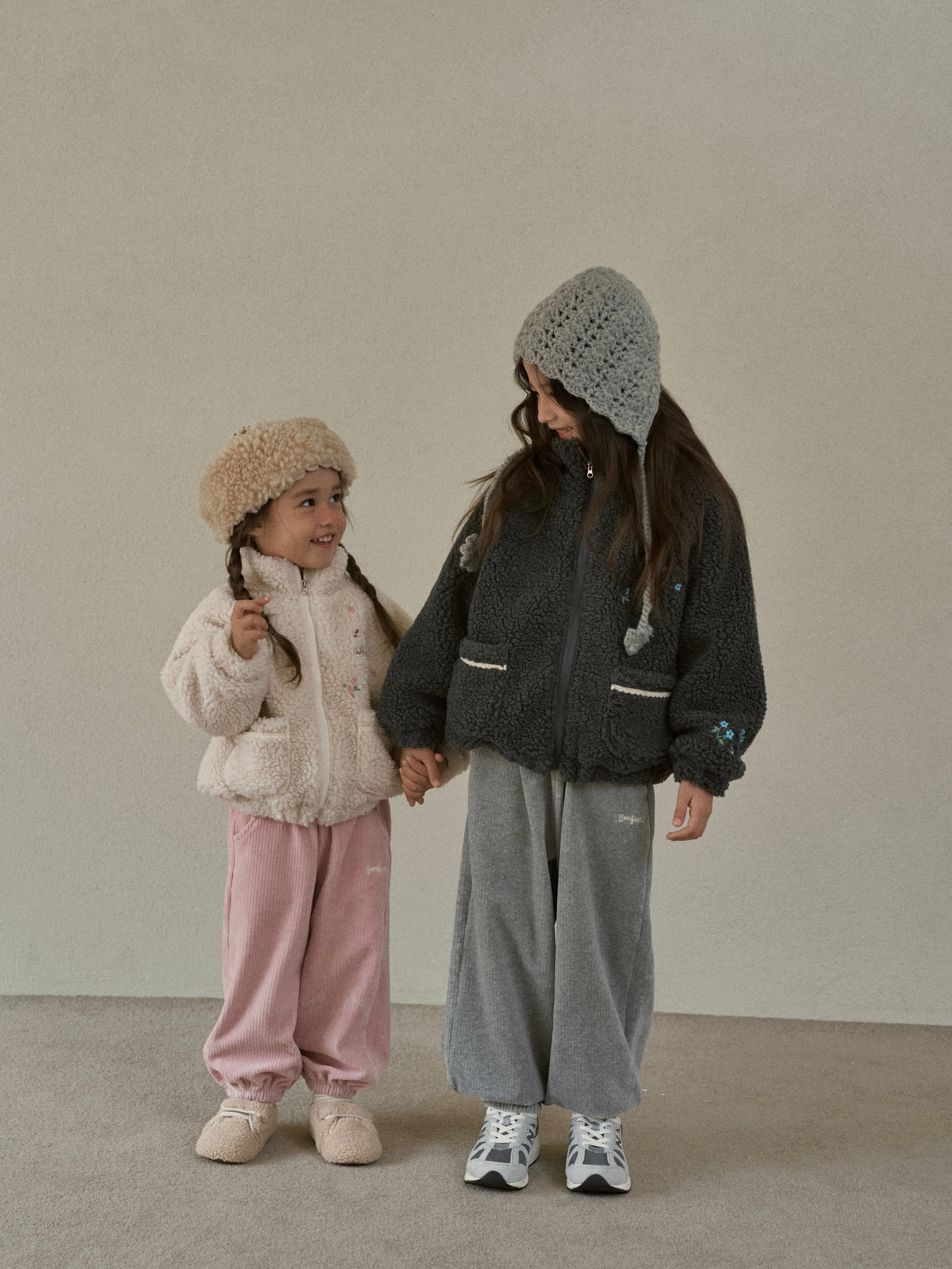 Velour jogger pants (kids and adult)