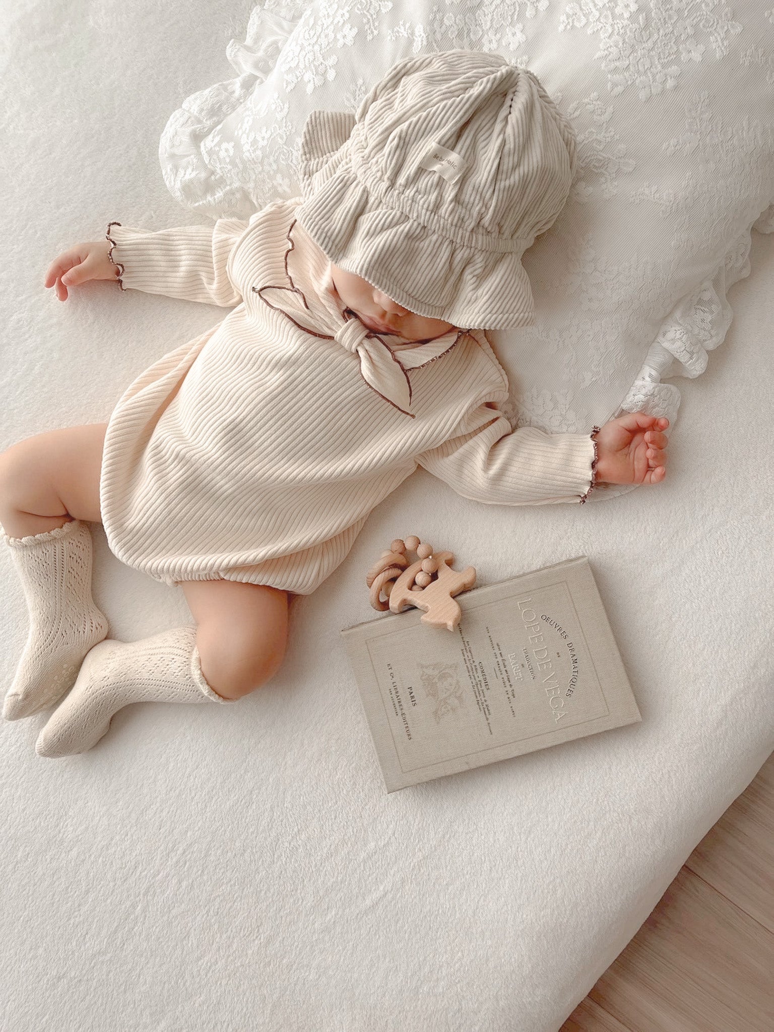 Mellow scarf rompers