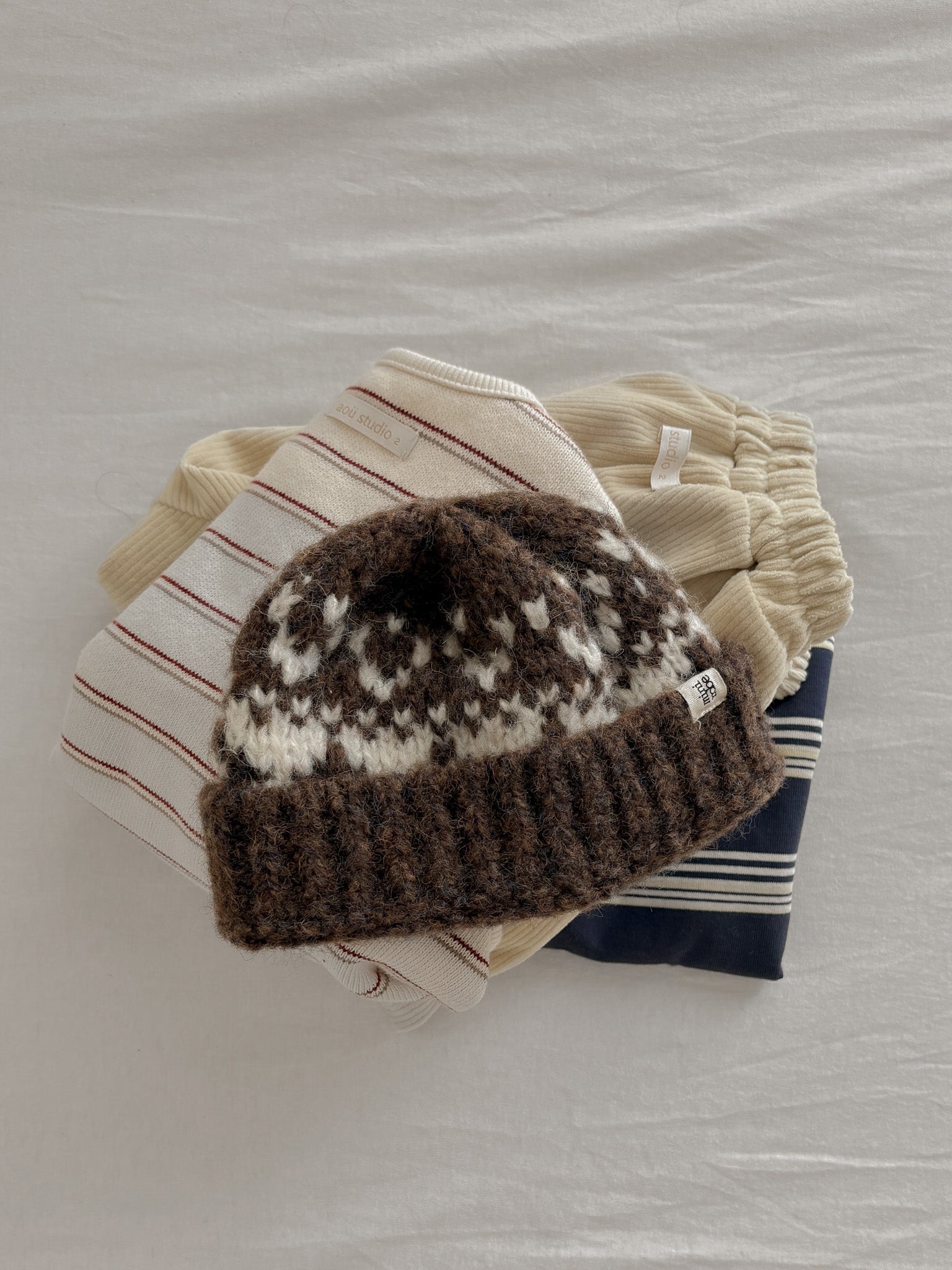 Nordic wool beanie