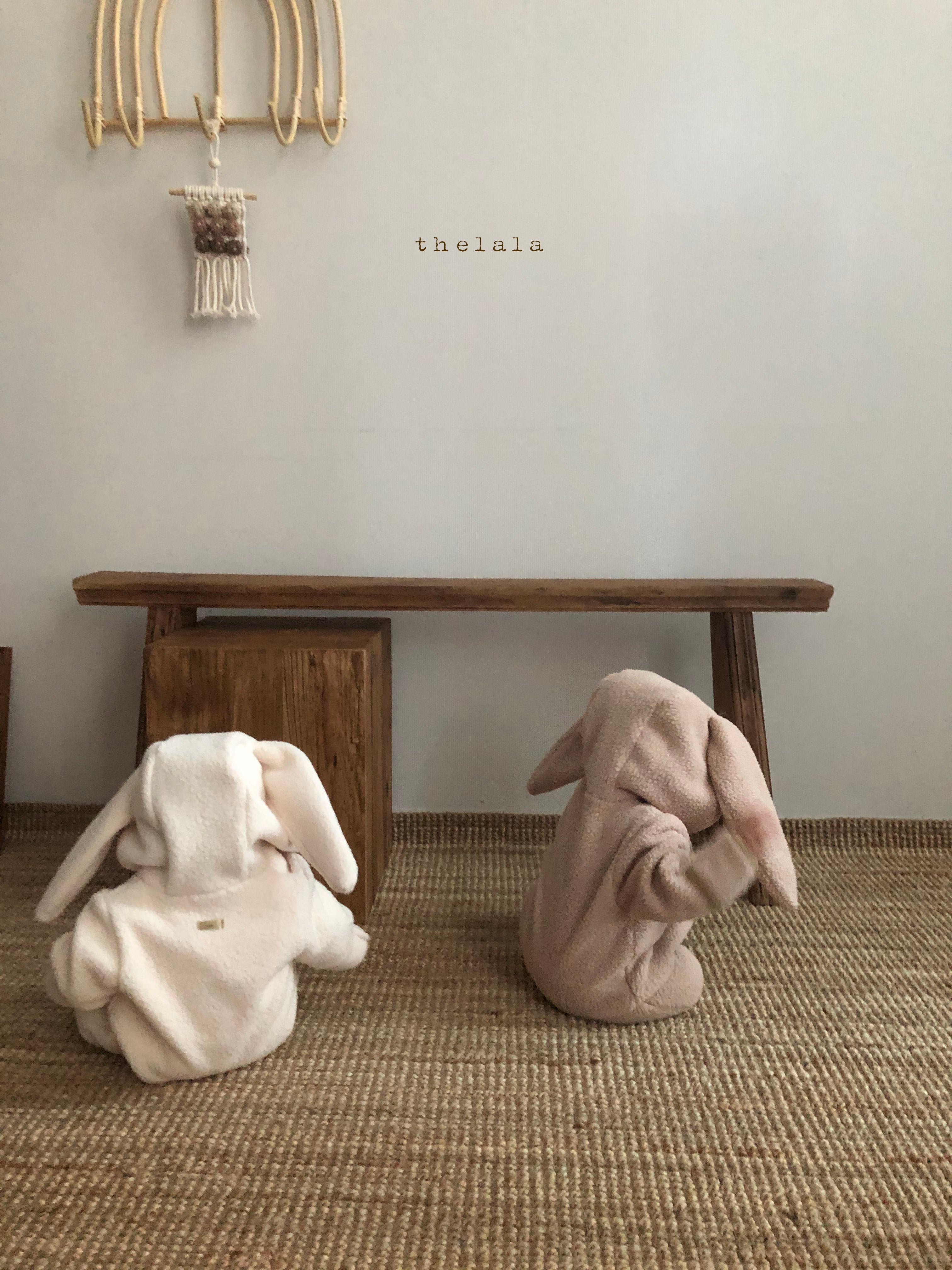 Puffy rabbit coverall