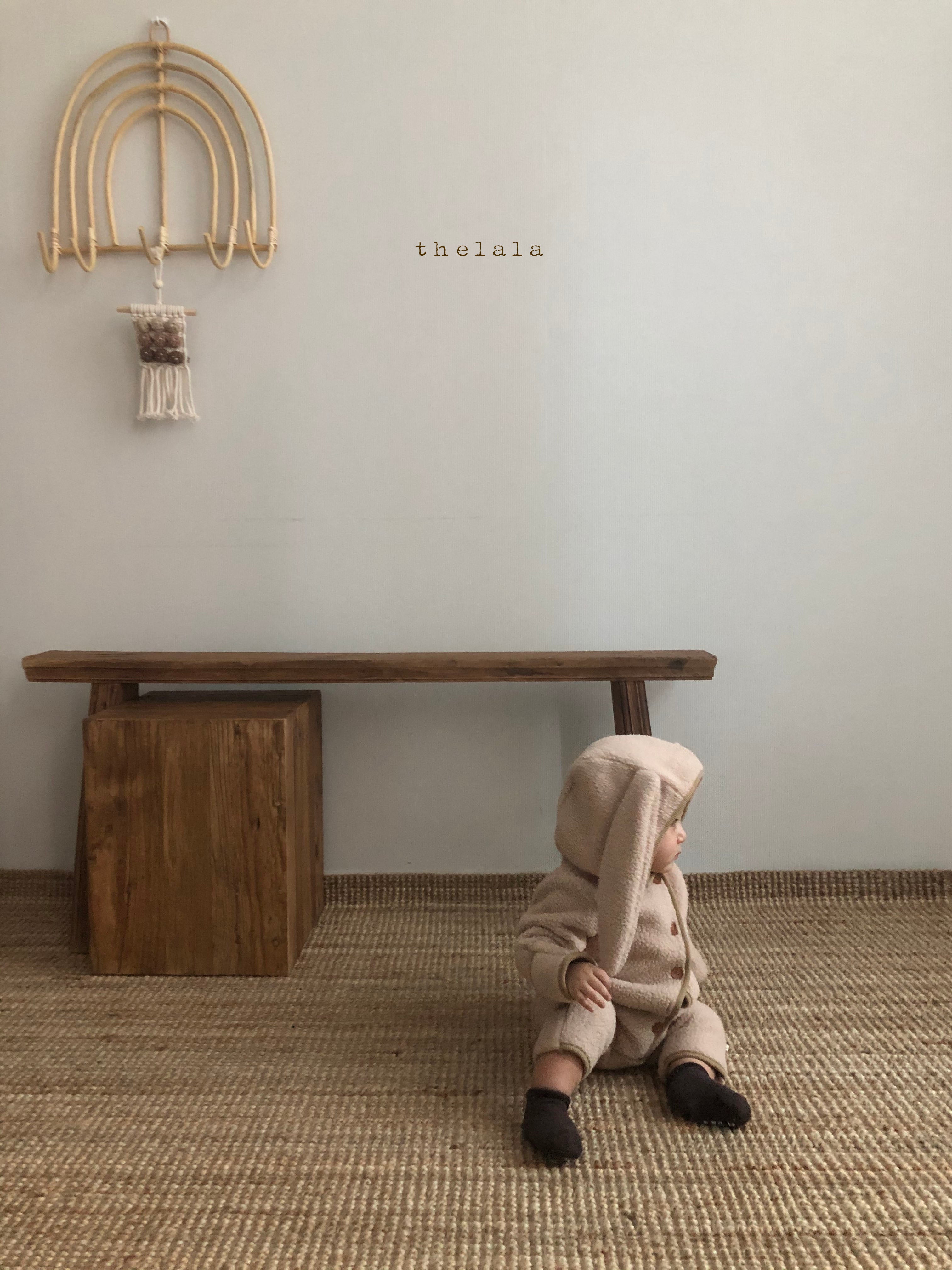 Puffy rabbit coverall