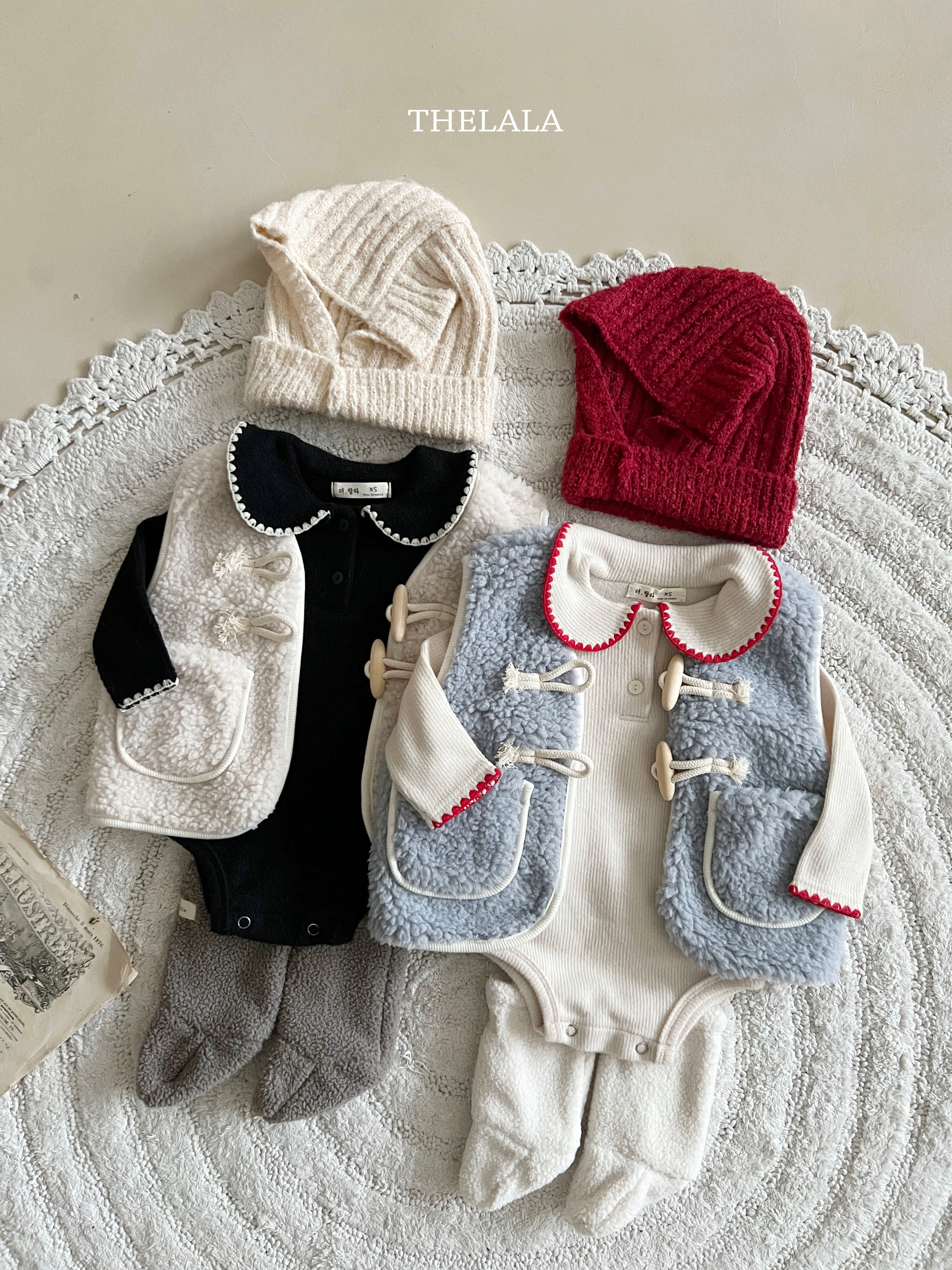 Genie collar rompers