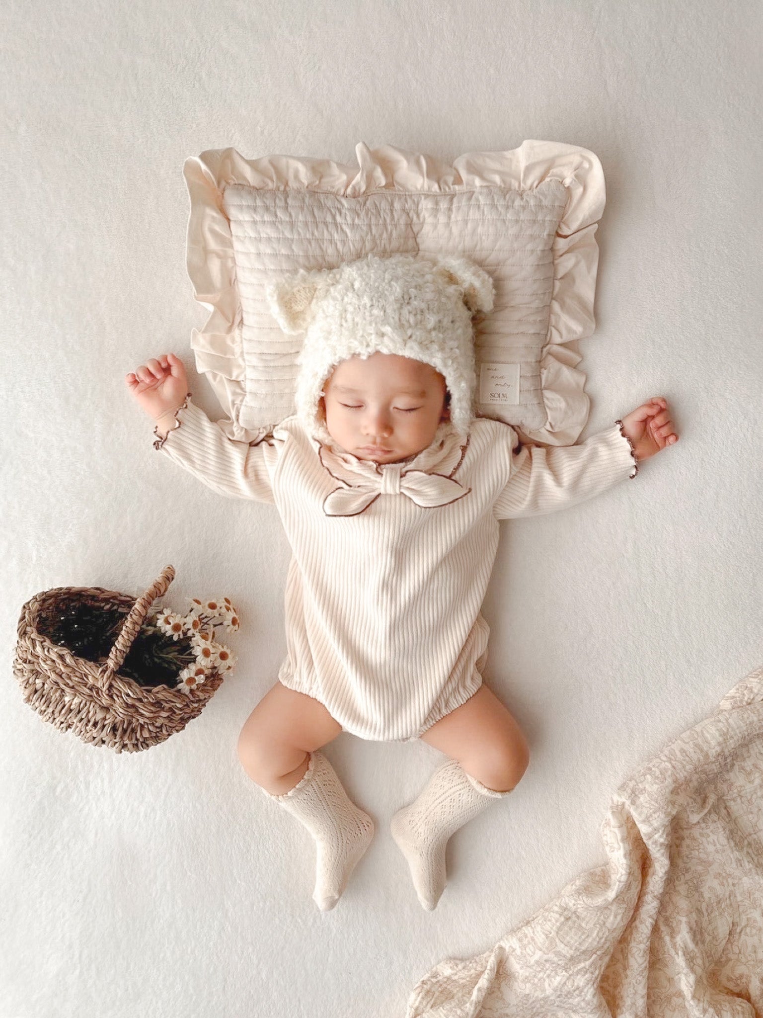 Mellow scarf rompers