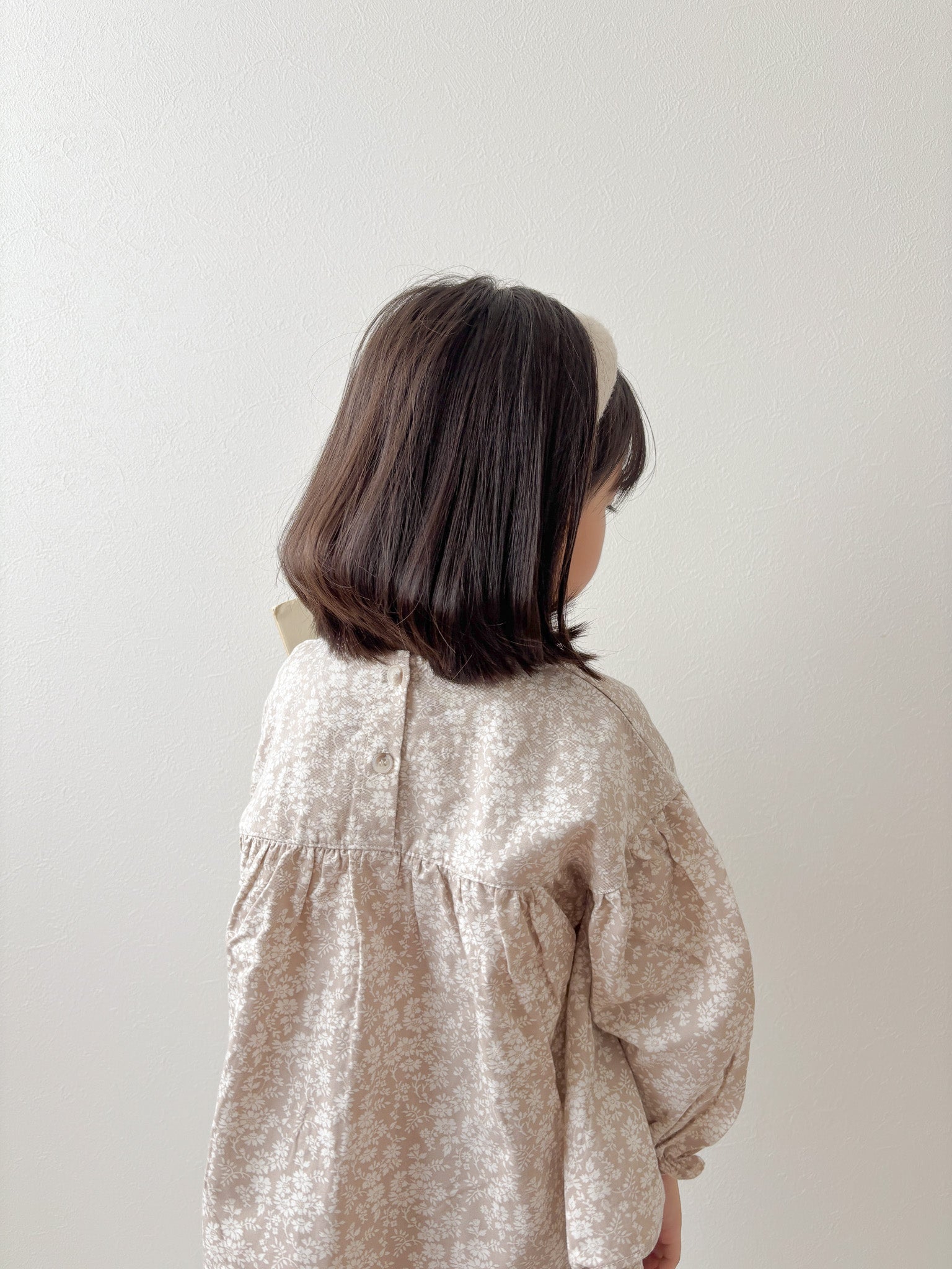 Flower cotton blouse