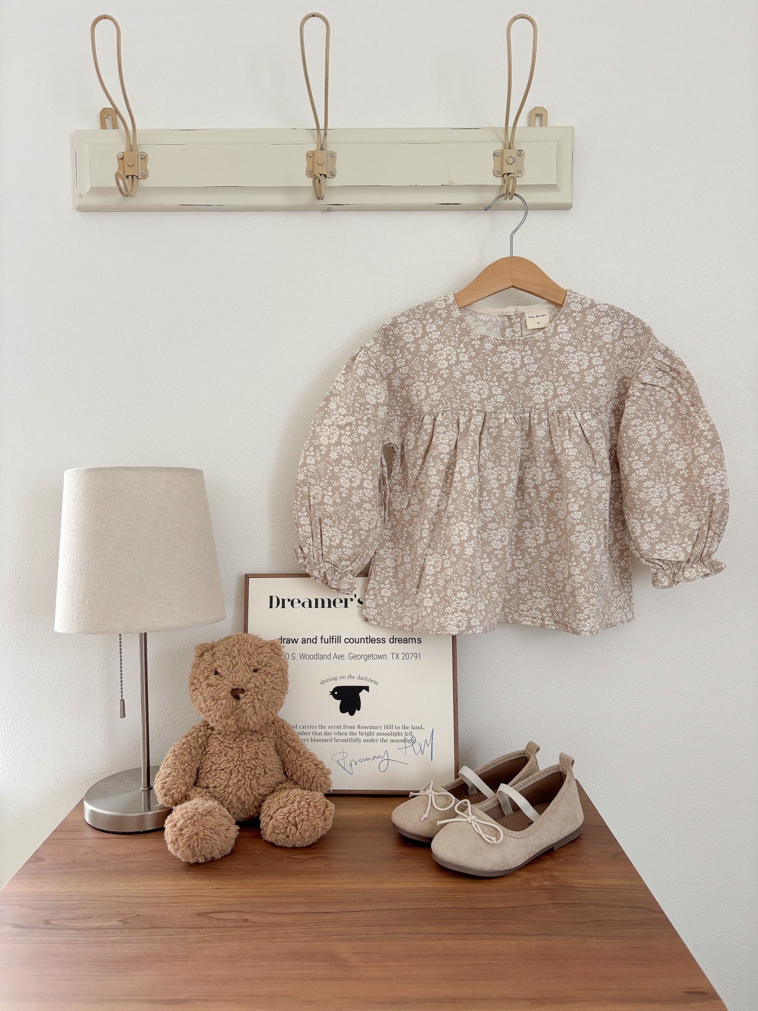 Flower cotton blouse