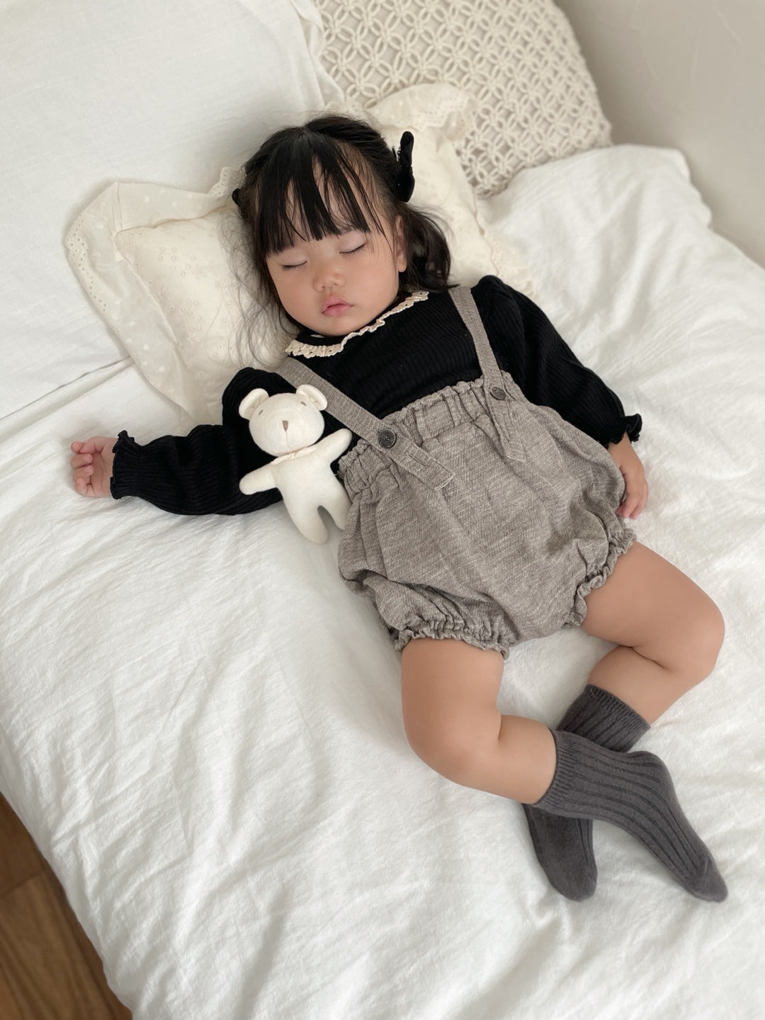 Twill suspender bloomer