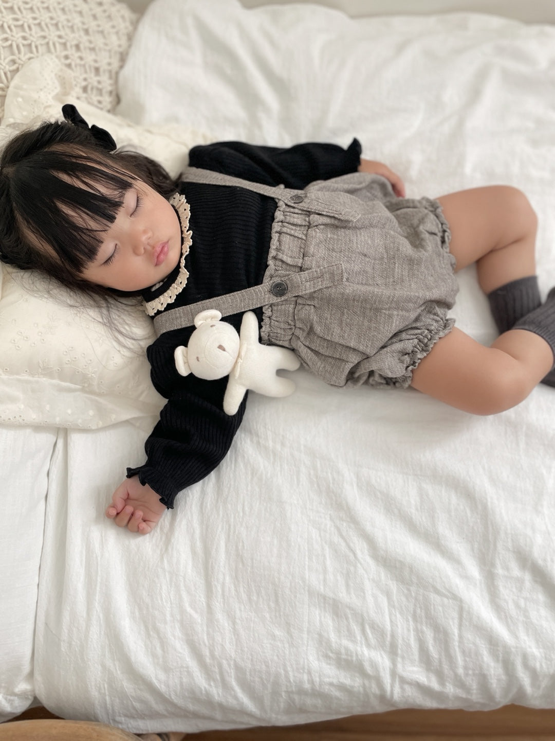 Twill suspender bloomer