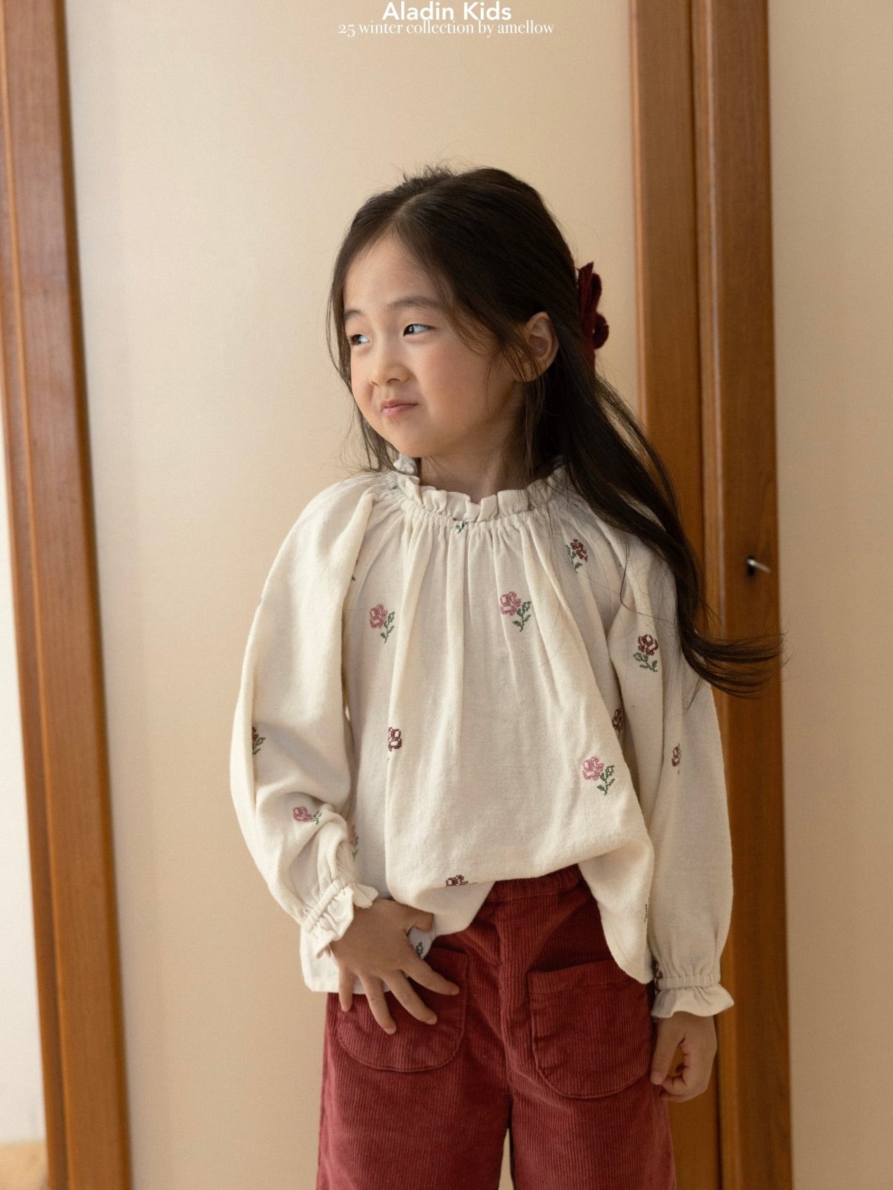 Vintage embroidered blouse