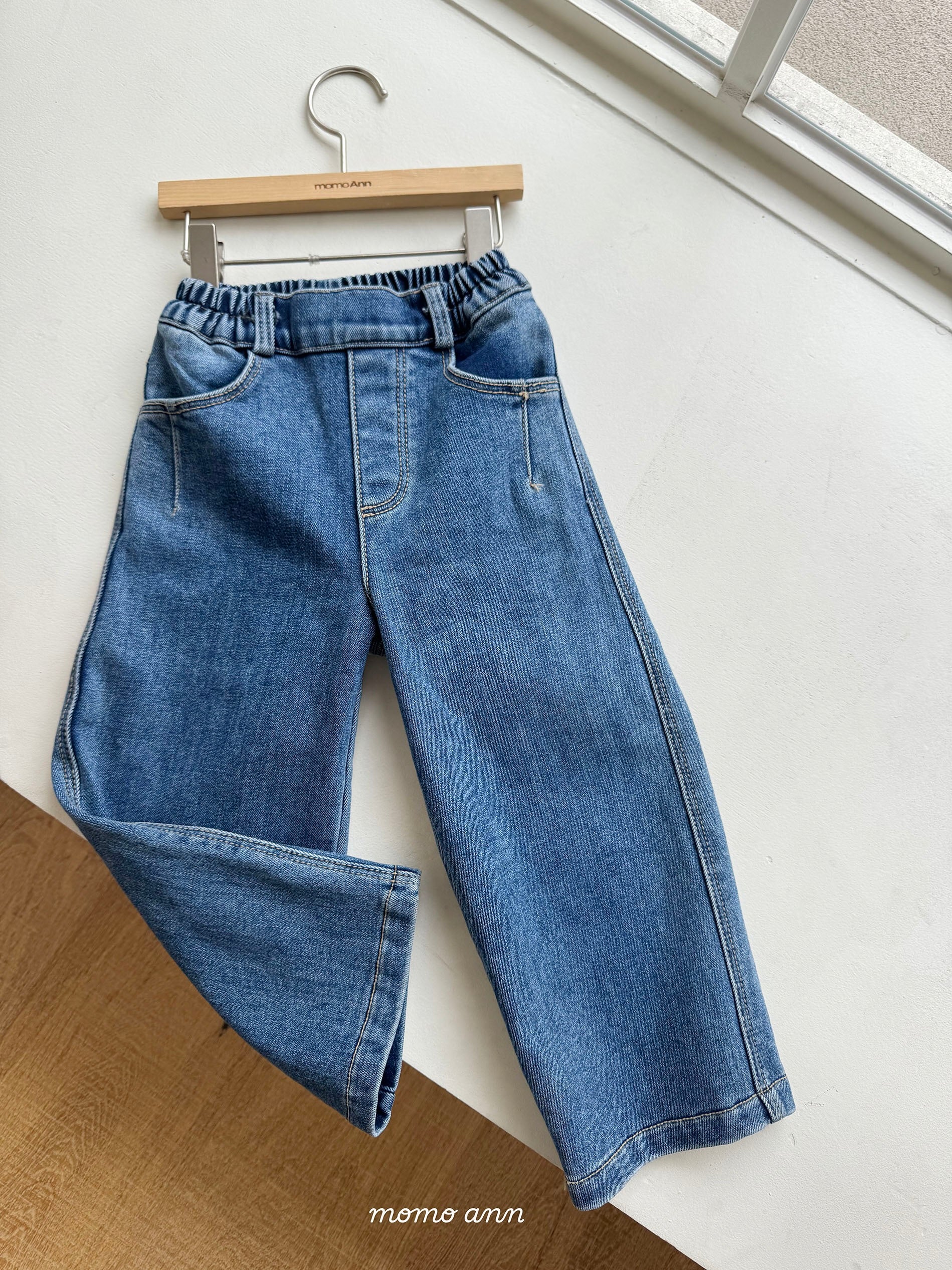 Soft denim pants