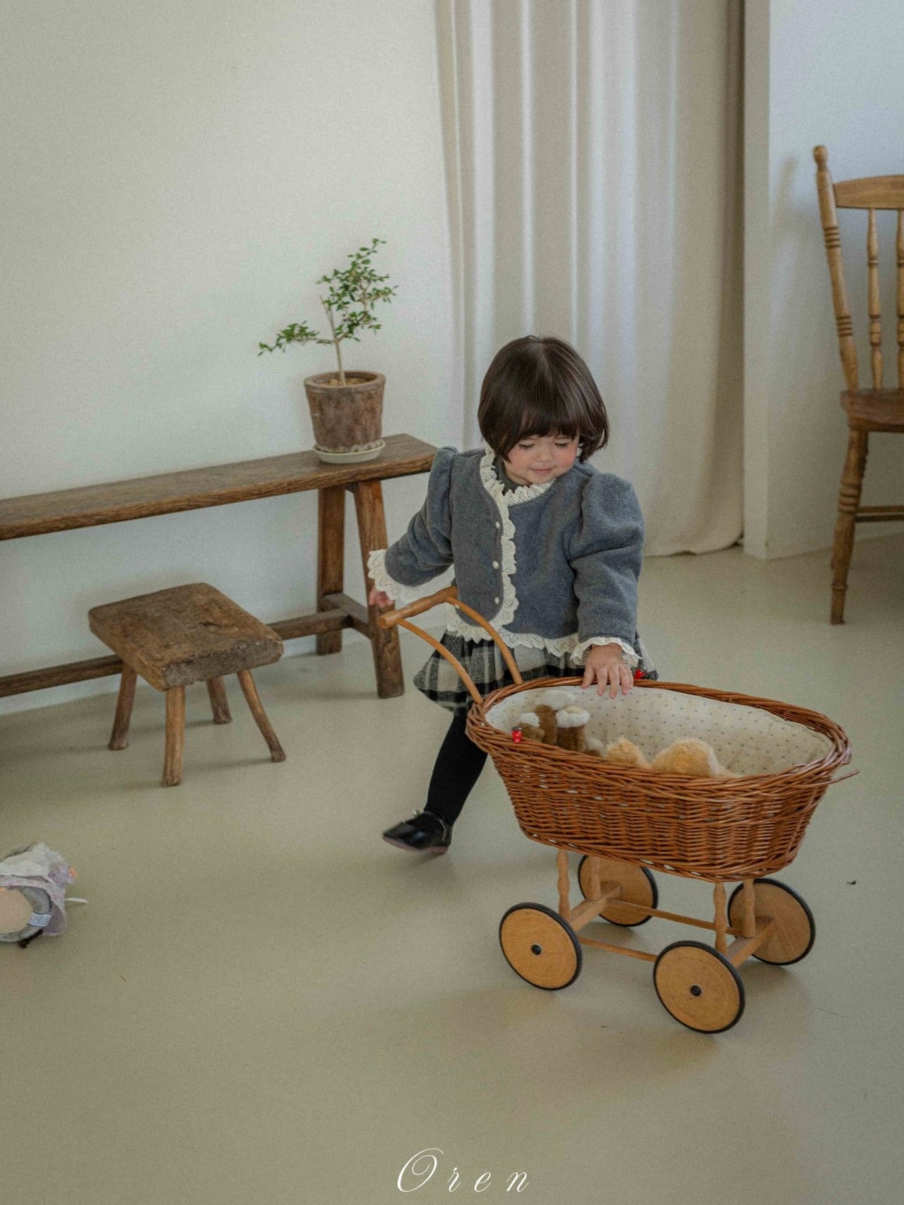 Marie fleece cardigan