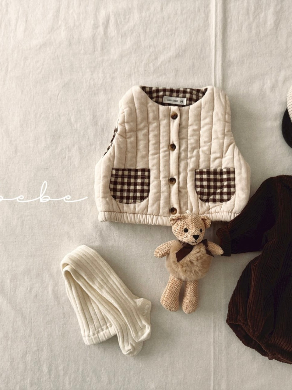 Mare quilted vest (baby &amp; kids)