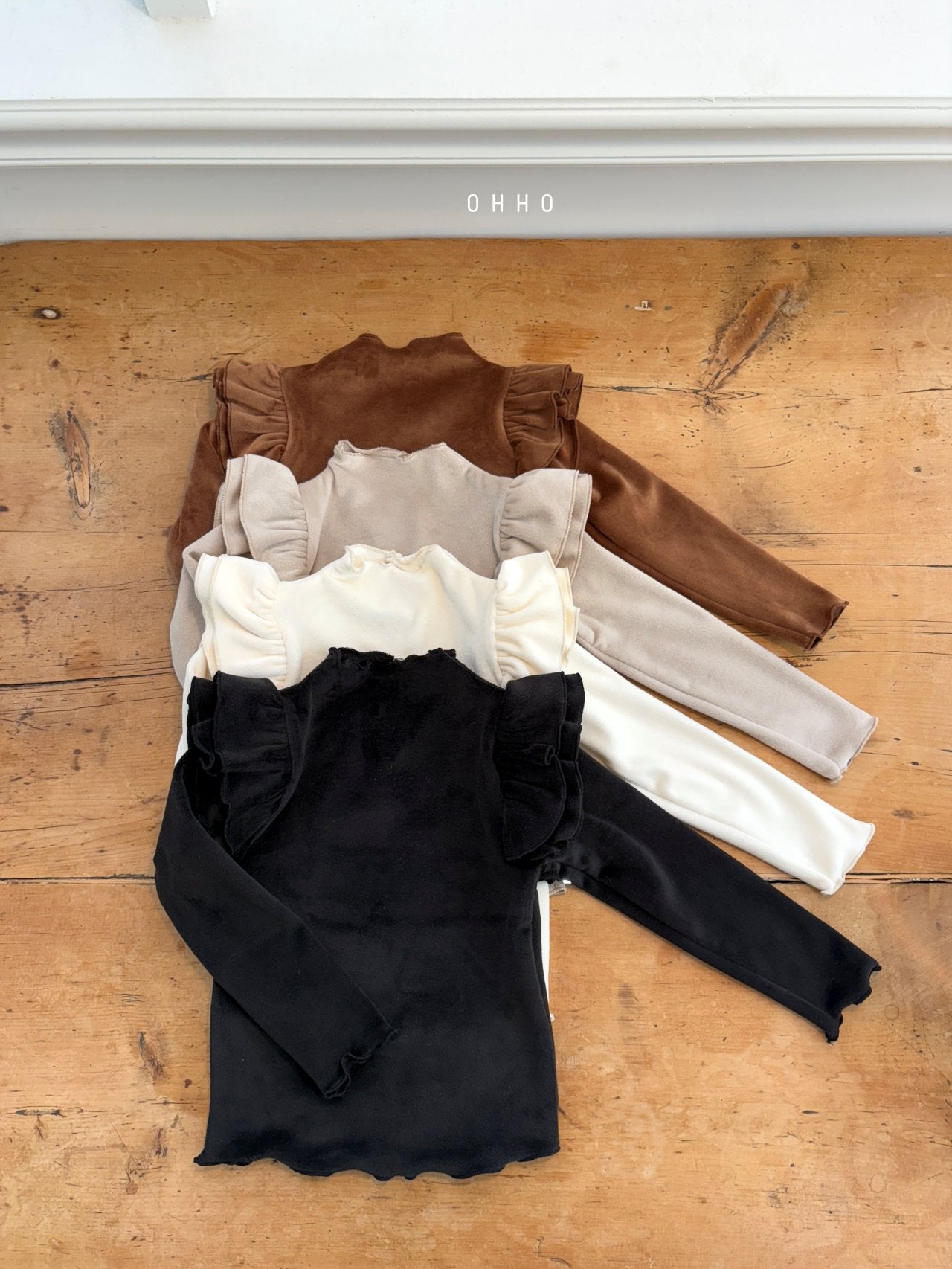 French velour wing T