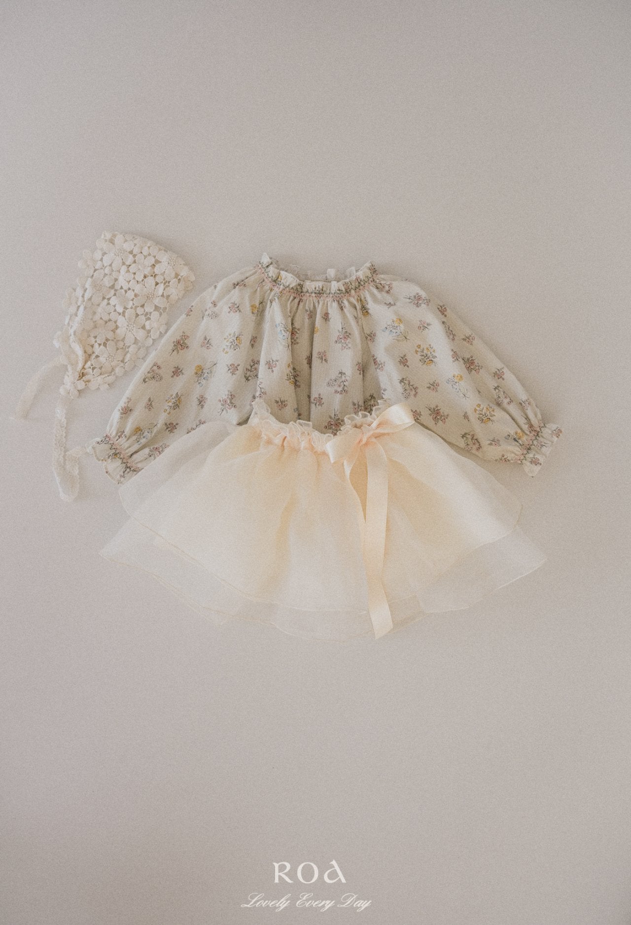 Organza tulle skirt