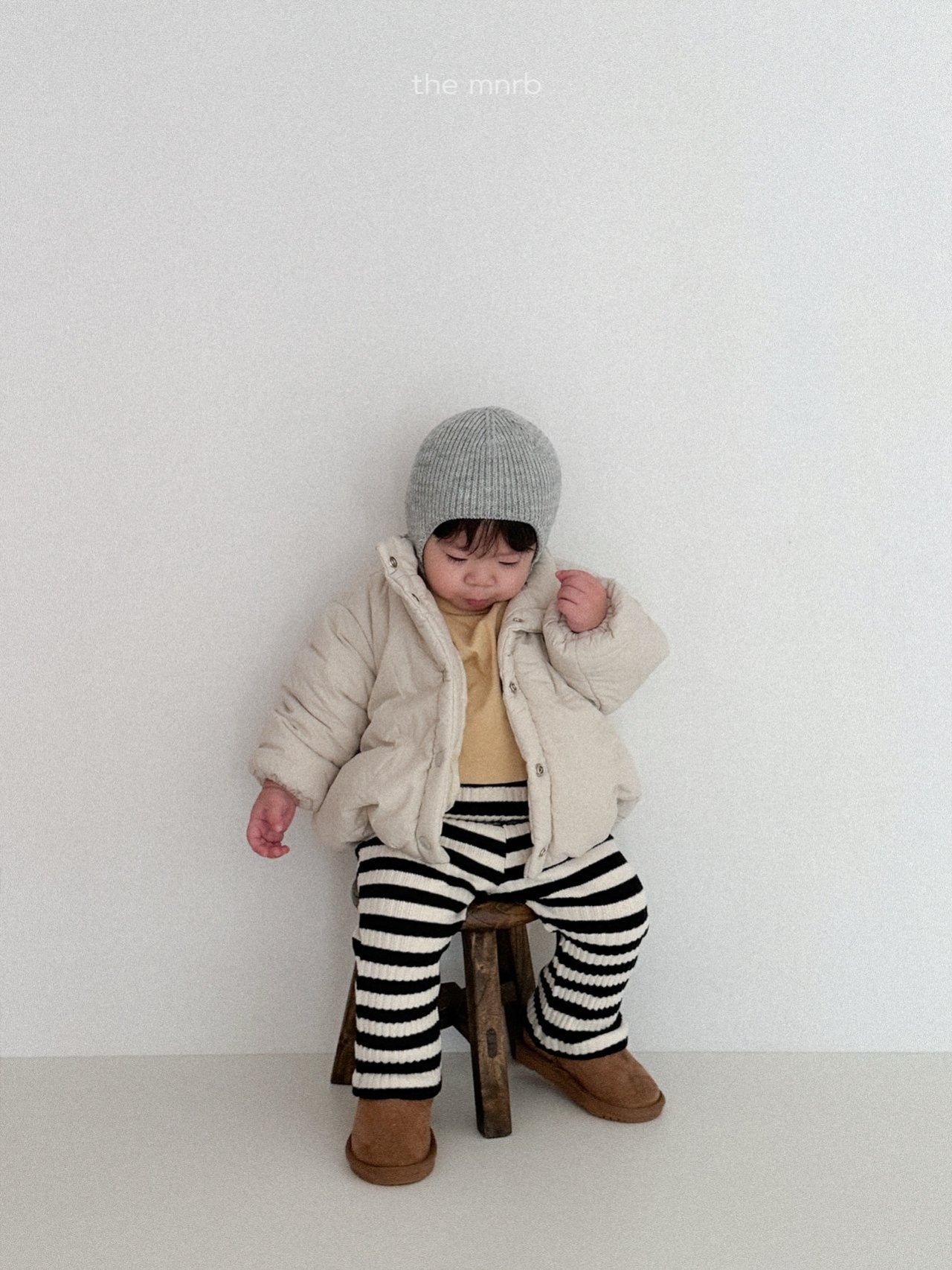 Aloe ribbed bootcut pants