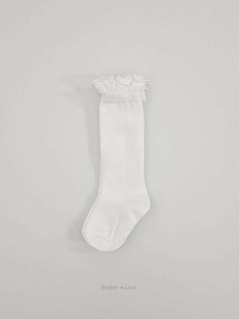 Nice Frill Knee Socks Set