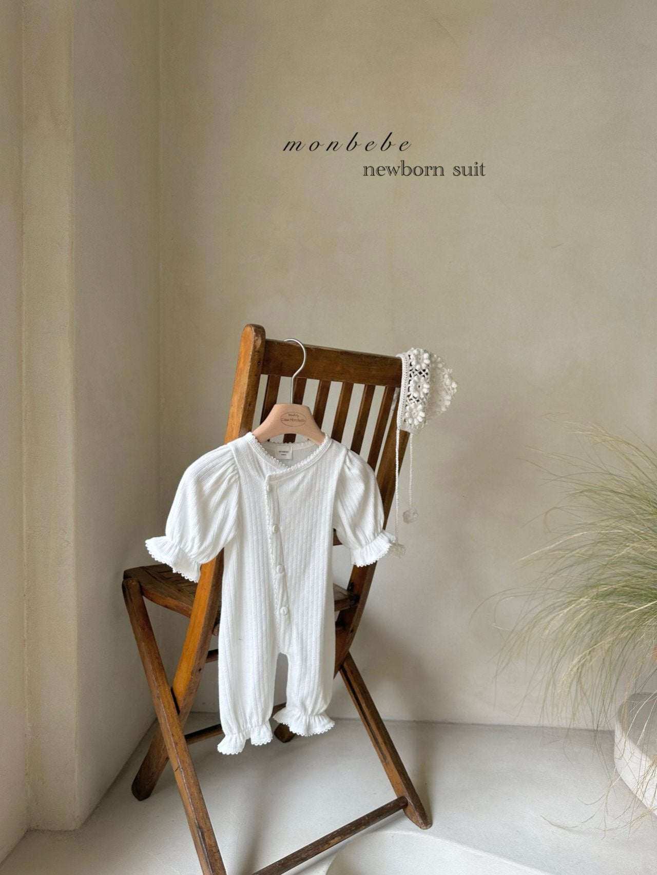 Selina newborn rompers