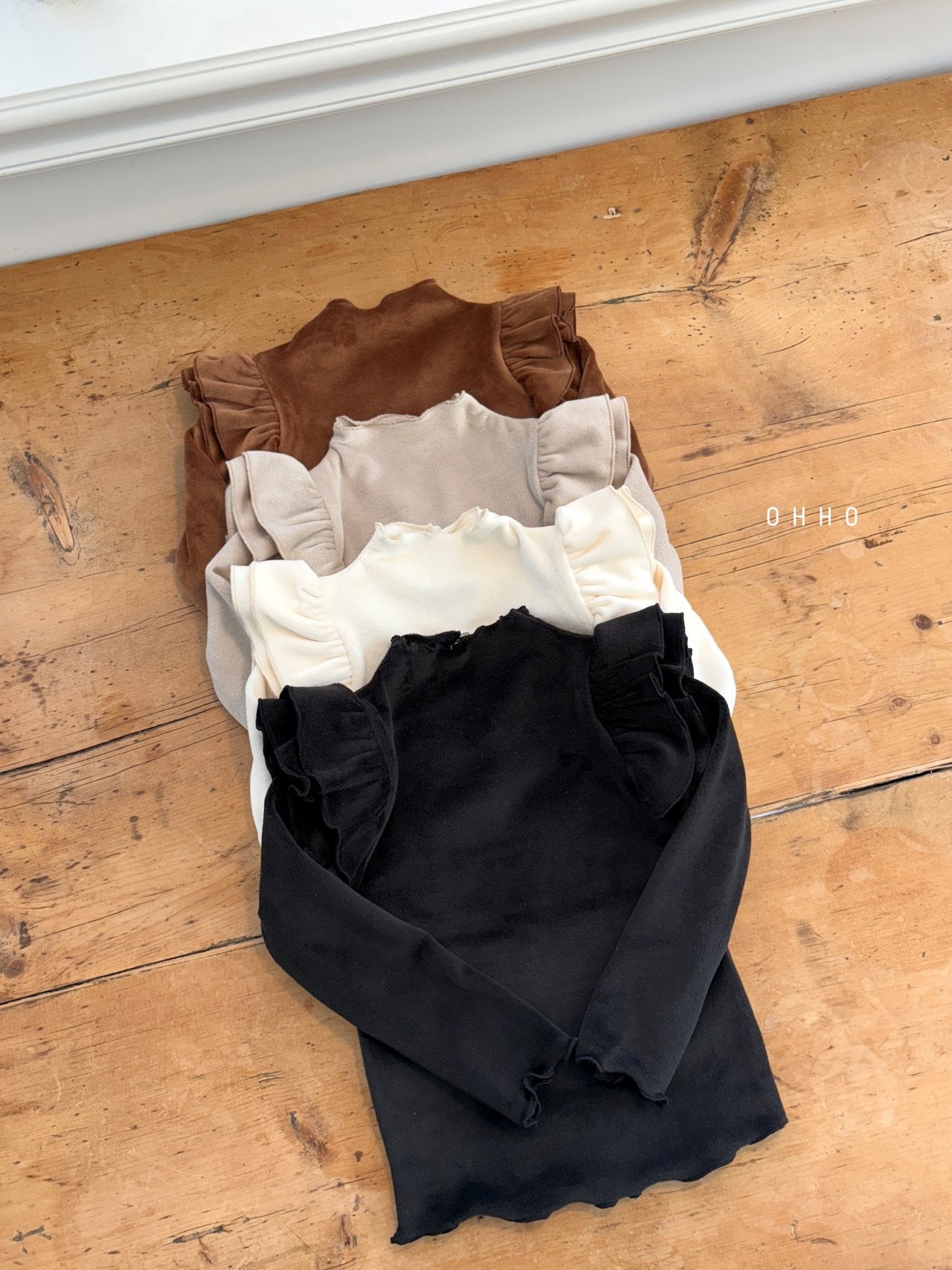 French velour wing T