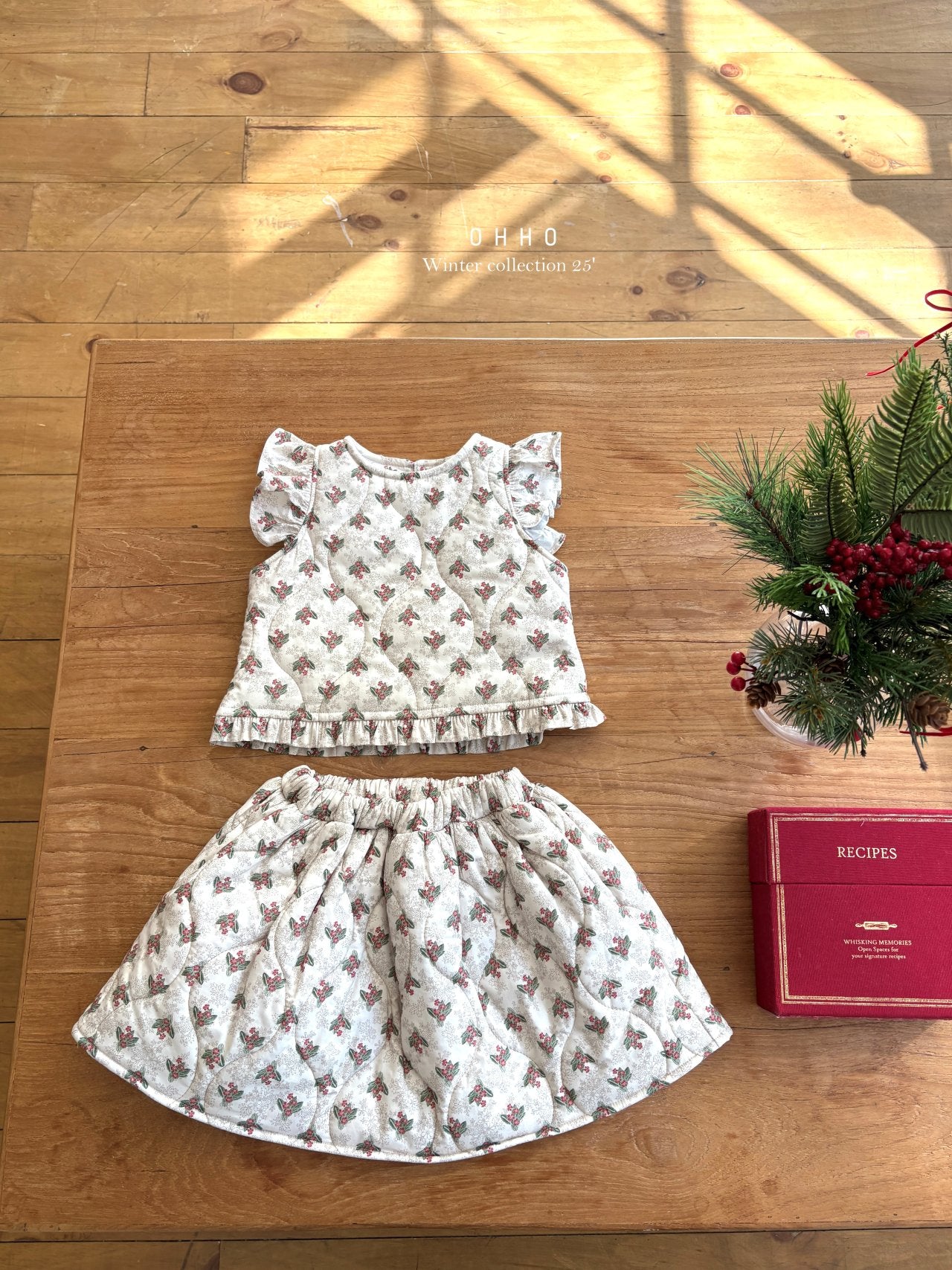 Snowberry quilted vest