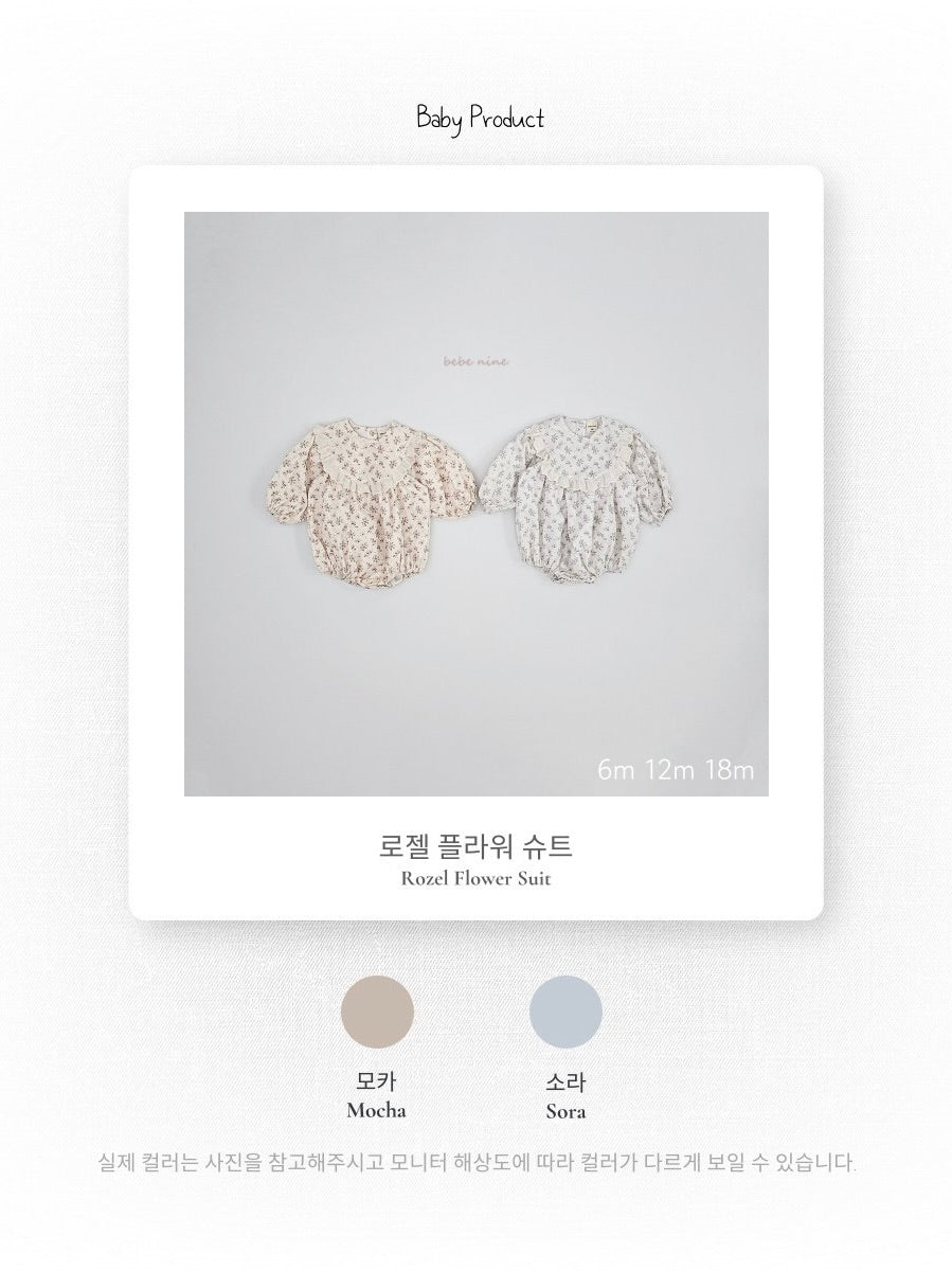 Rozel Flower Rompers