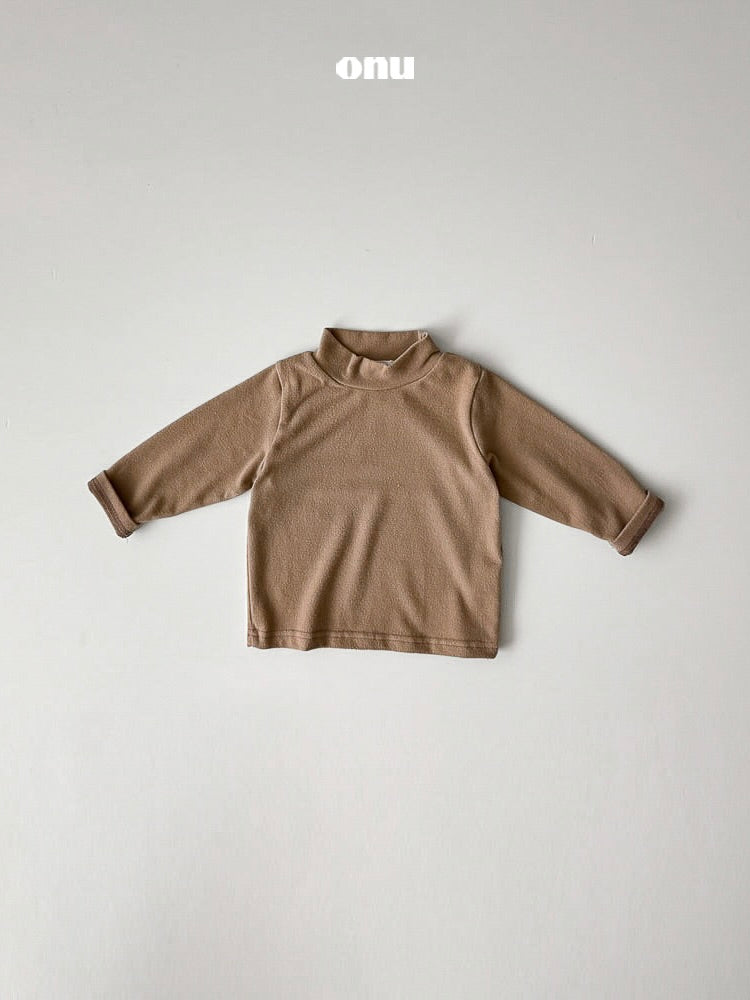 Muji half neck T