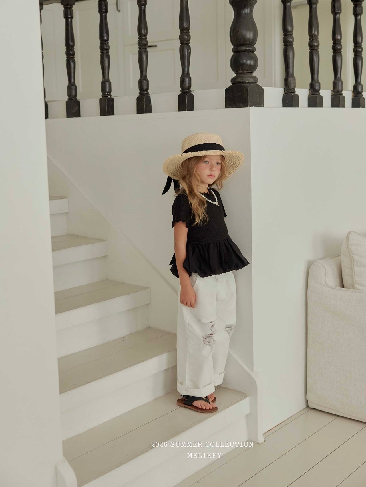 Bouncy ribbon T shirt