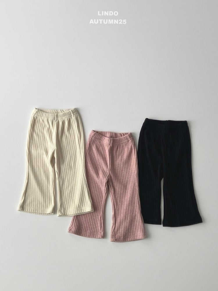Knit ribbed pants (baby &amp; kids)