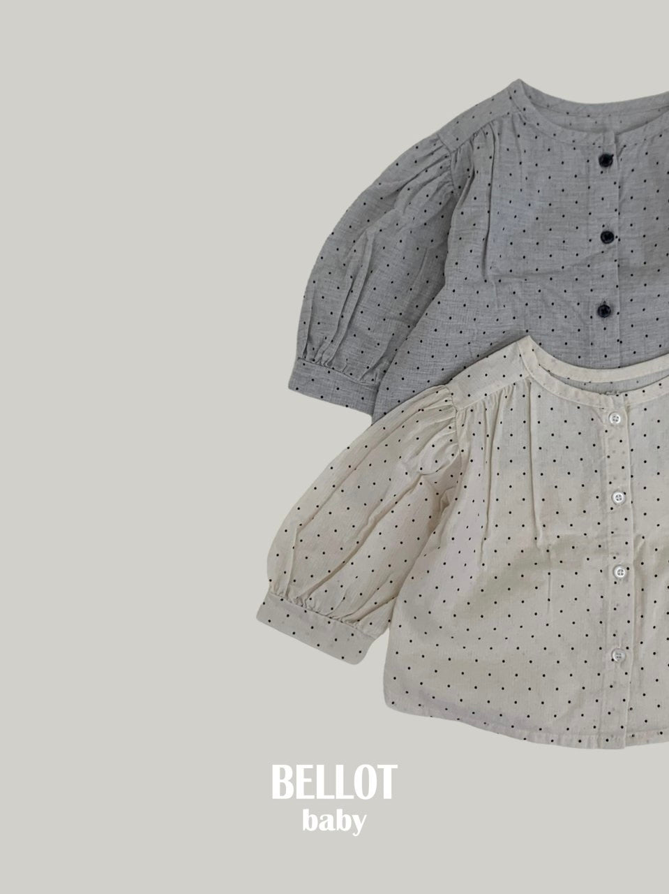 Bebe bonbon dot blouse