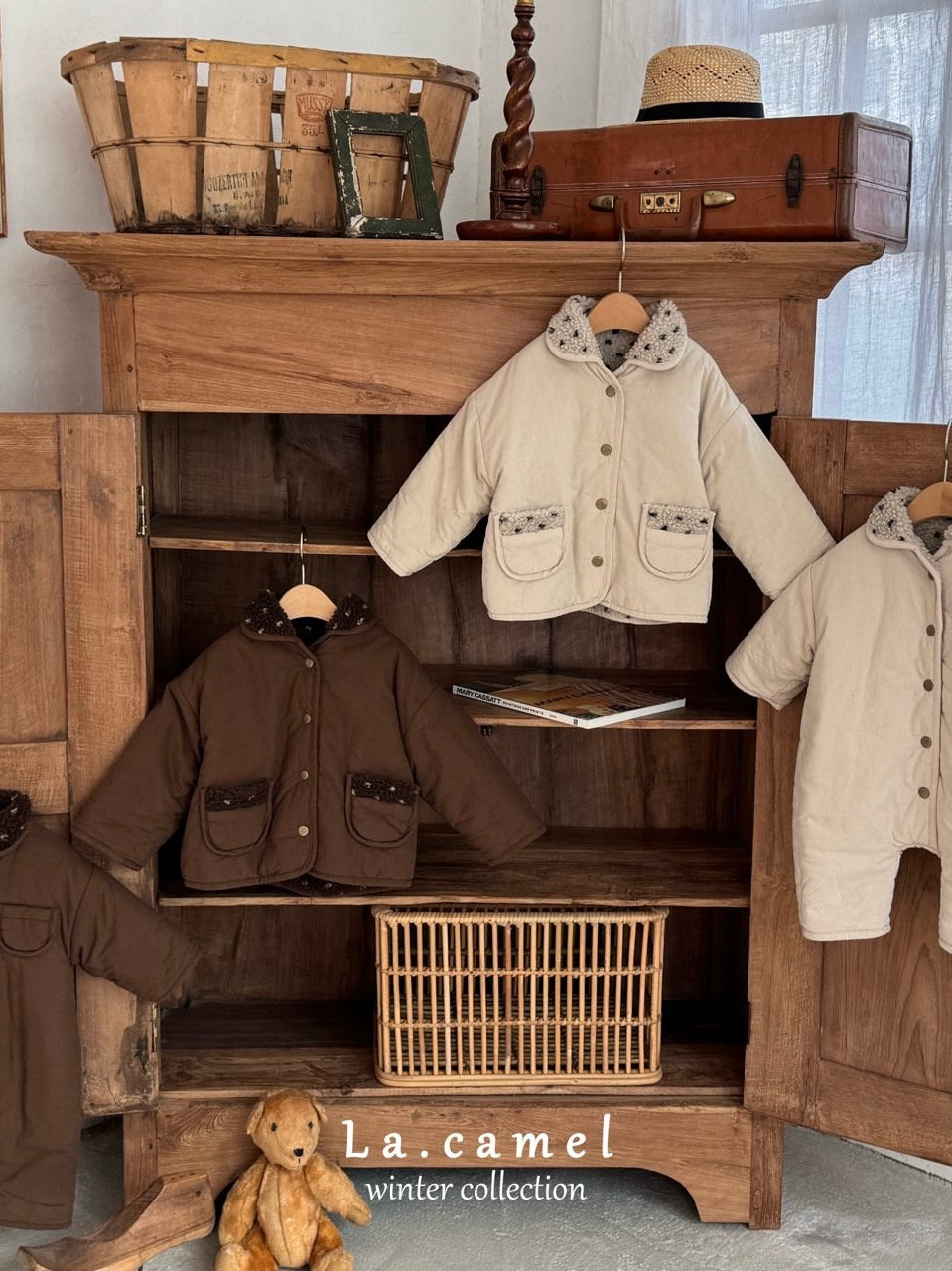 Brownie reversible padding jacket