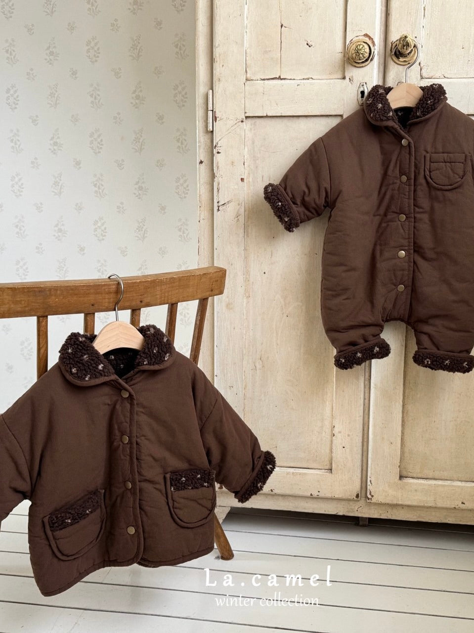 Brownie reversible padding jacket