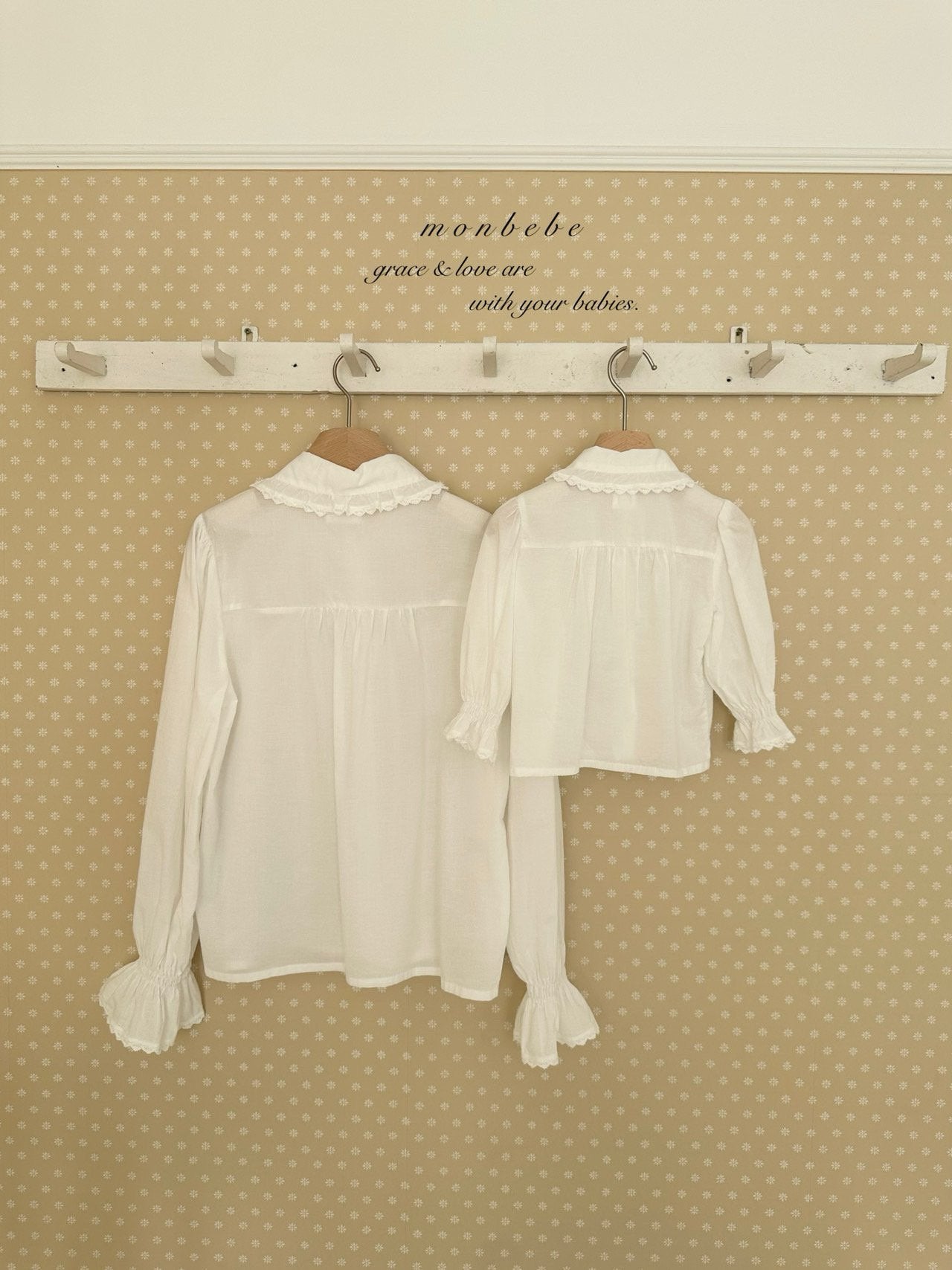 pepe lace blouse (mom size)