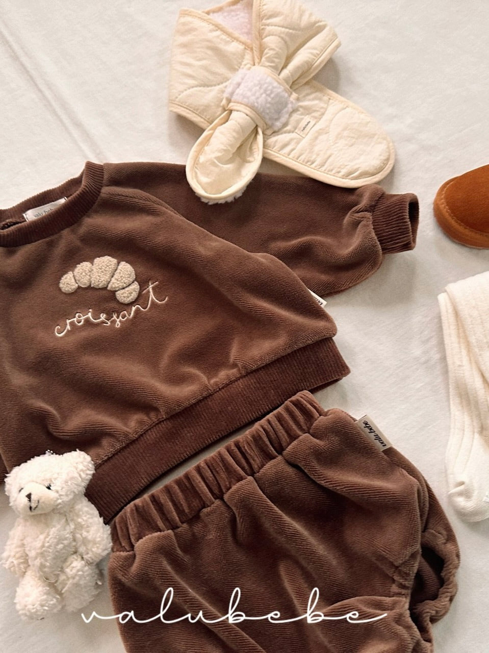 Fluffy velour bloomer (baby)