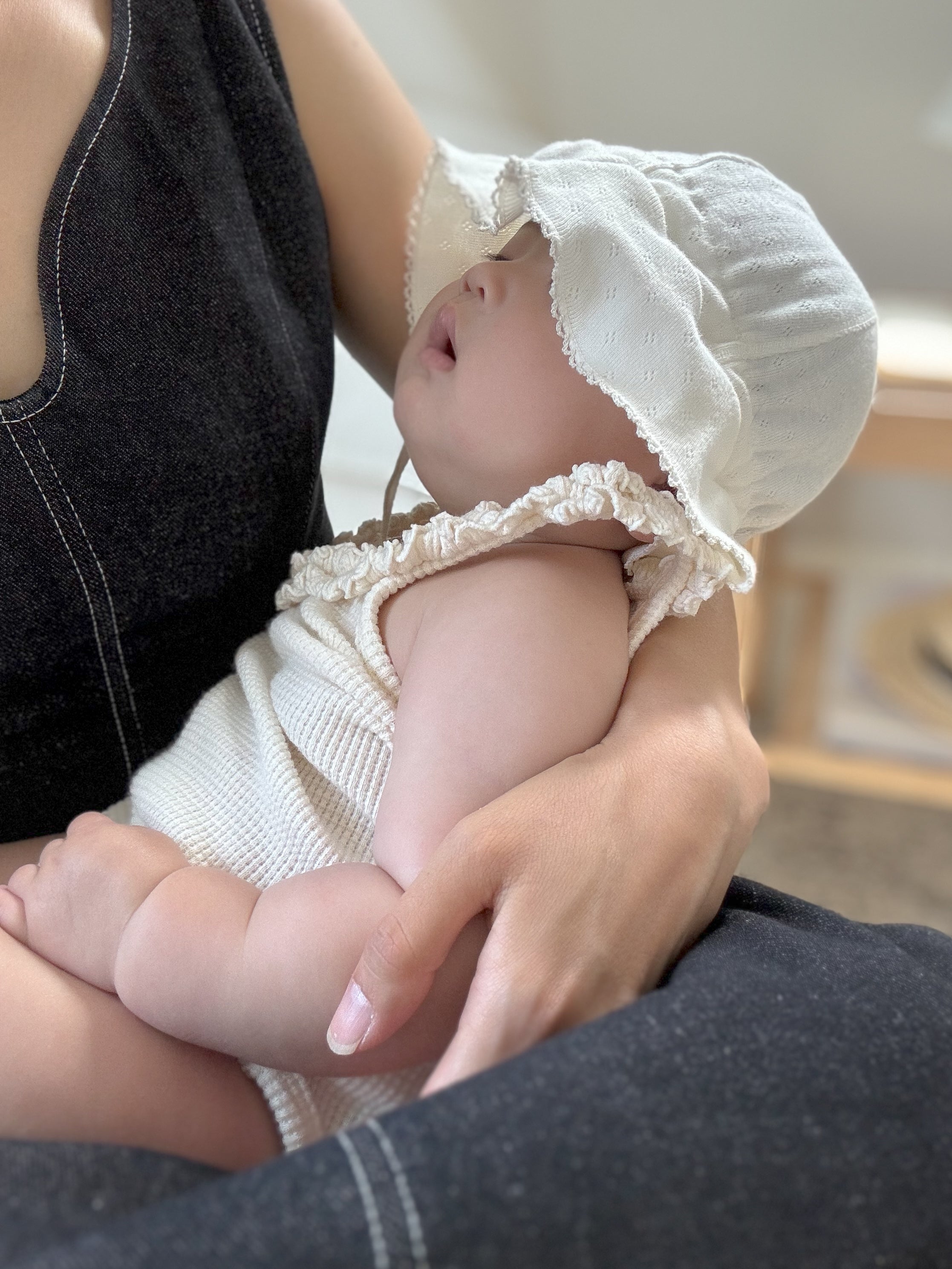 Audrey summer hat with monbebe