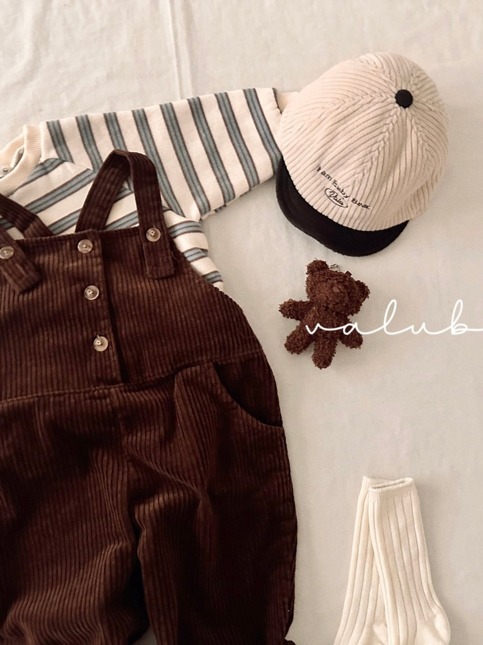 Hans corduroy overall (kids)