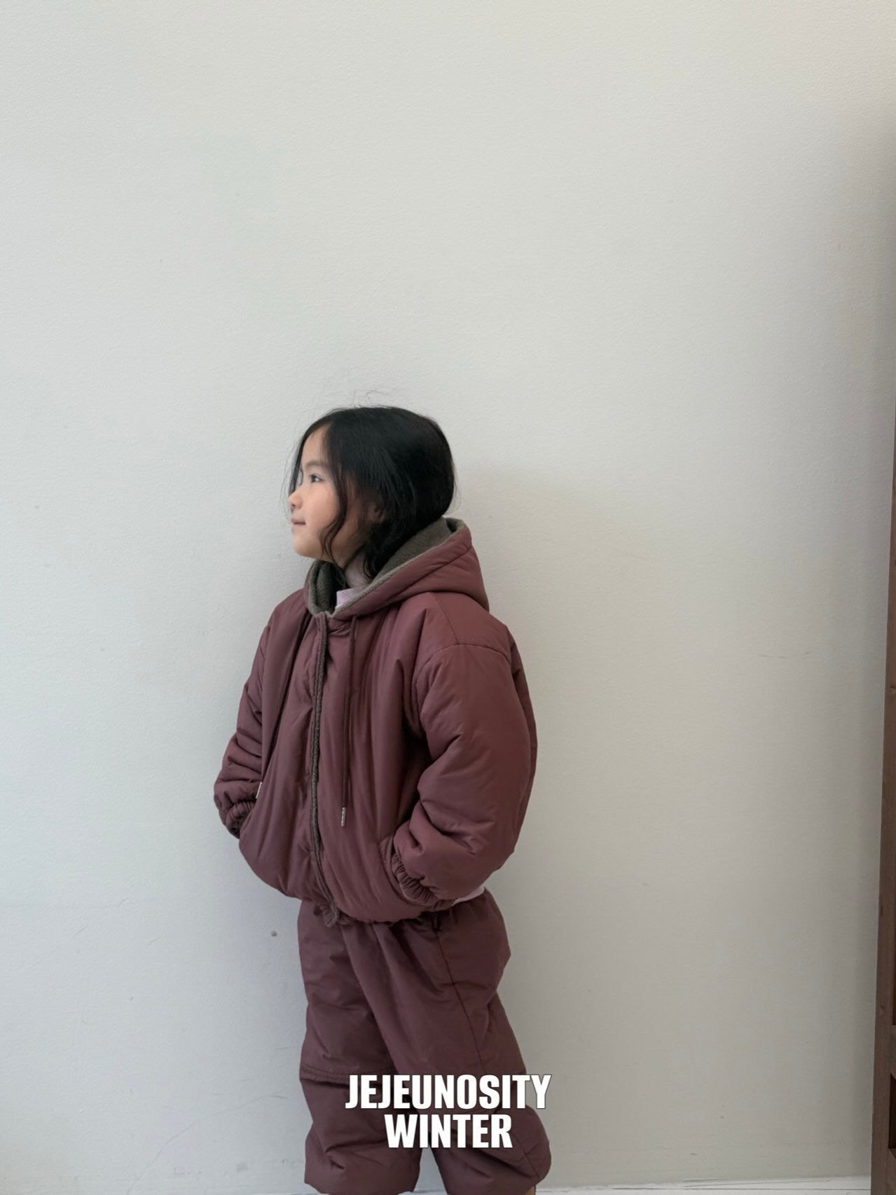 Ive reversible hooded jumper