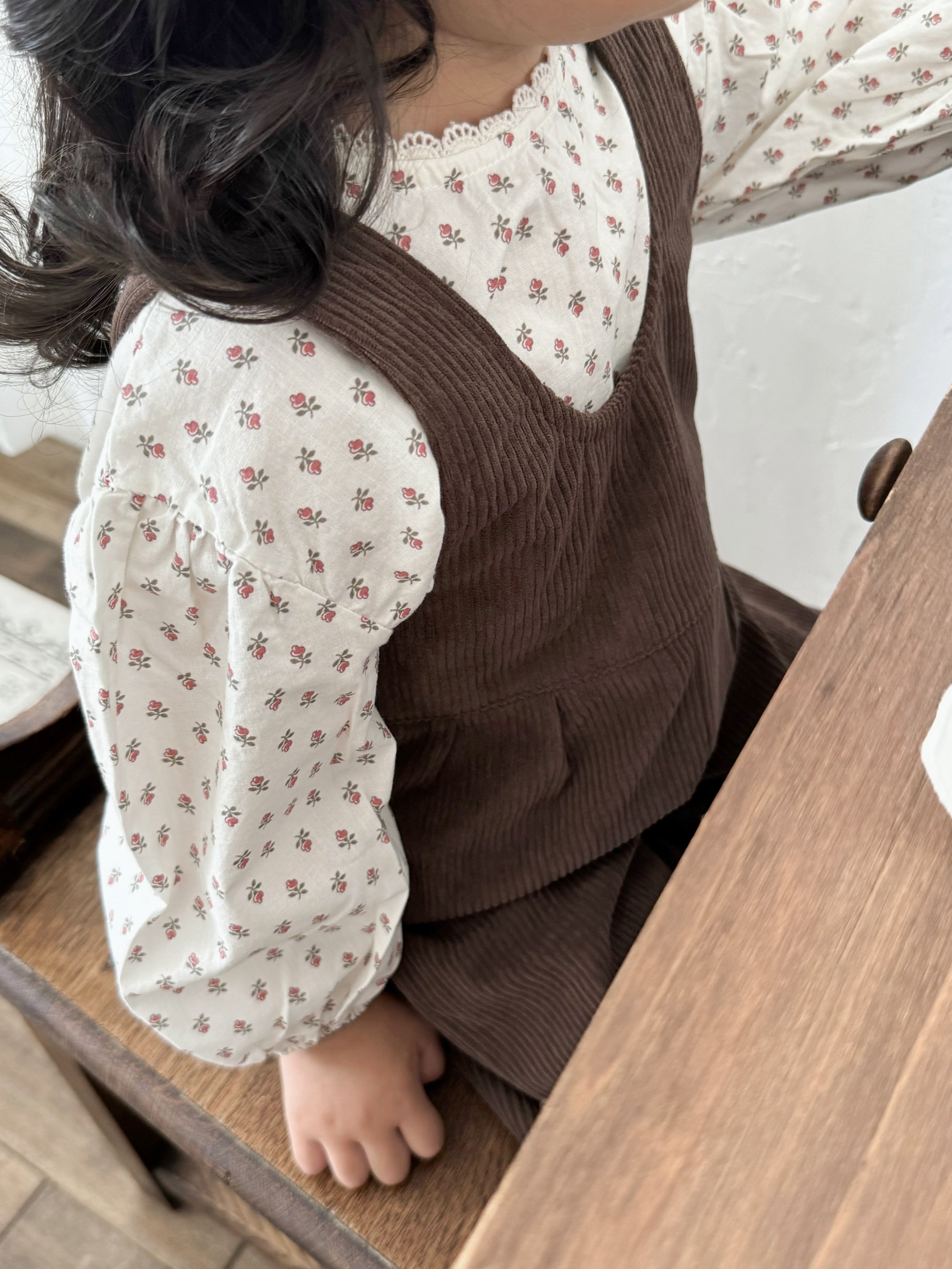 Amelia flower blouse