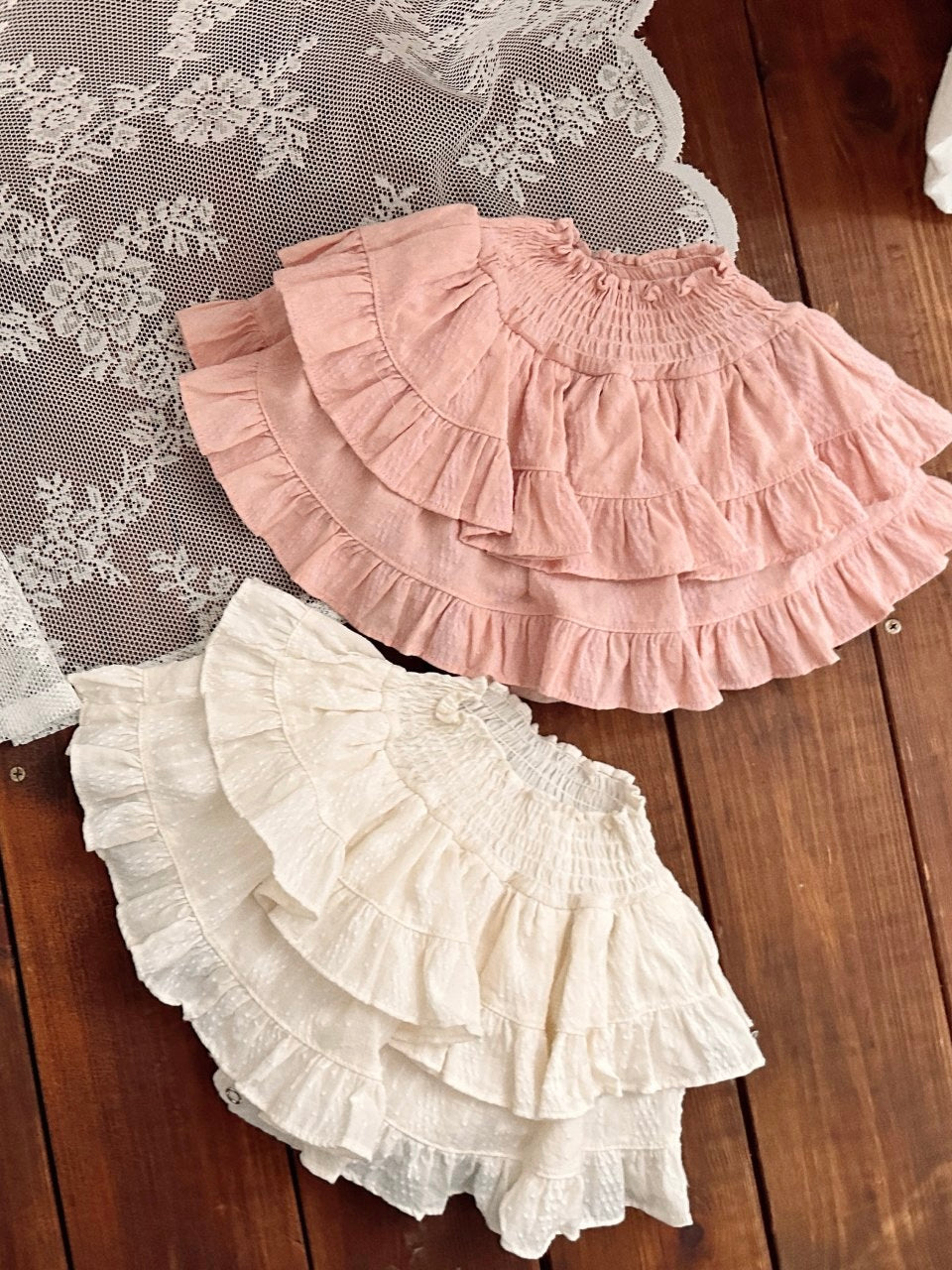 Smock cancan skirt bloomer (baby)