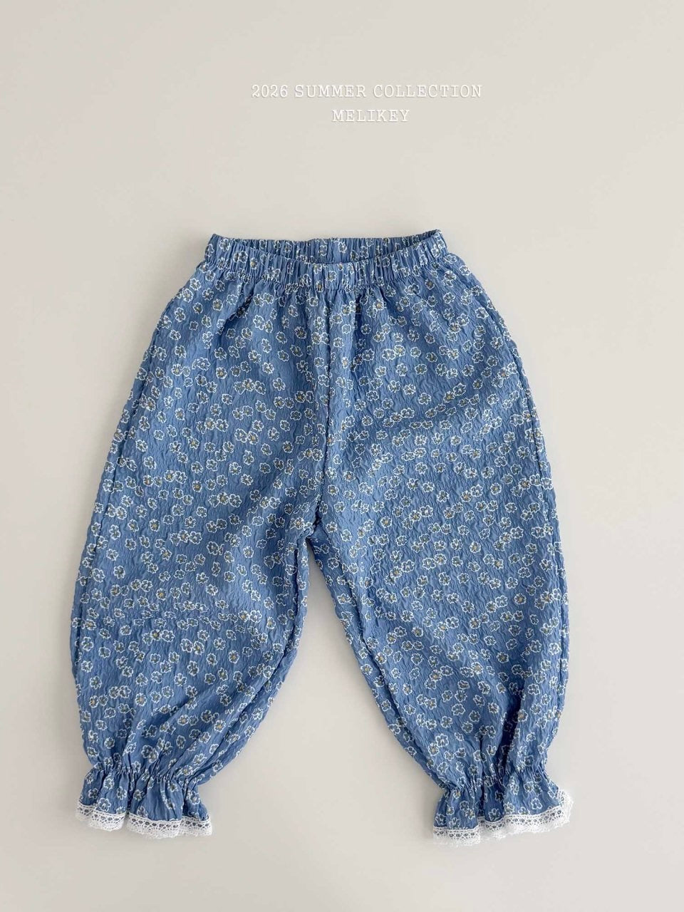 Summer flower pants