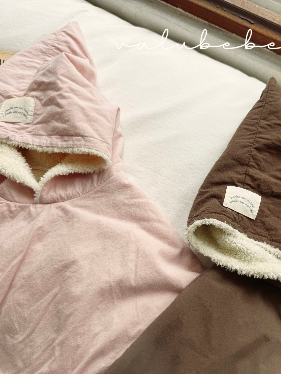 Cocoon fluffy hooded cape (baby)