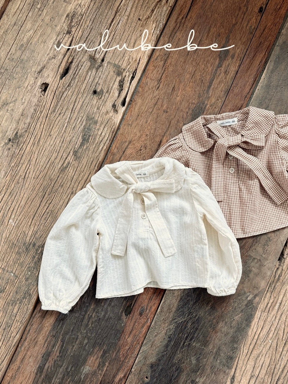 Ribbon collar blouse (baby)