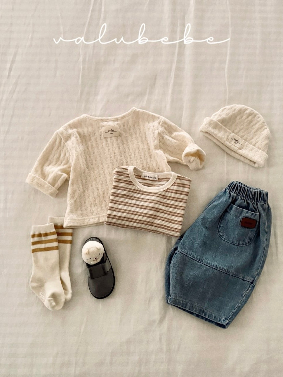 Rosé striped T shirt