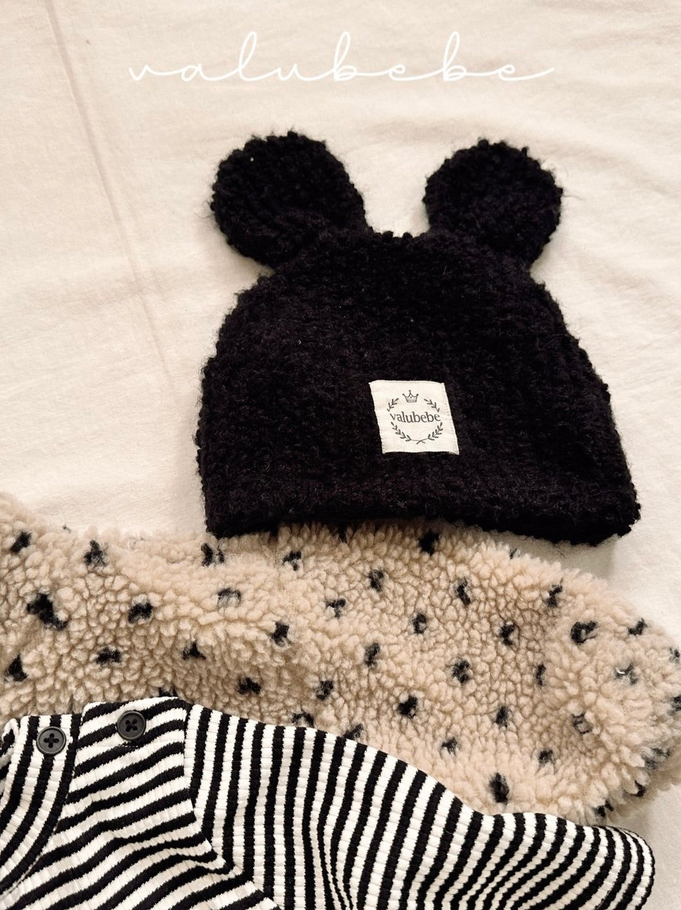 Boucle bear beanie (baby)