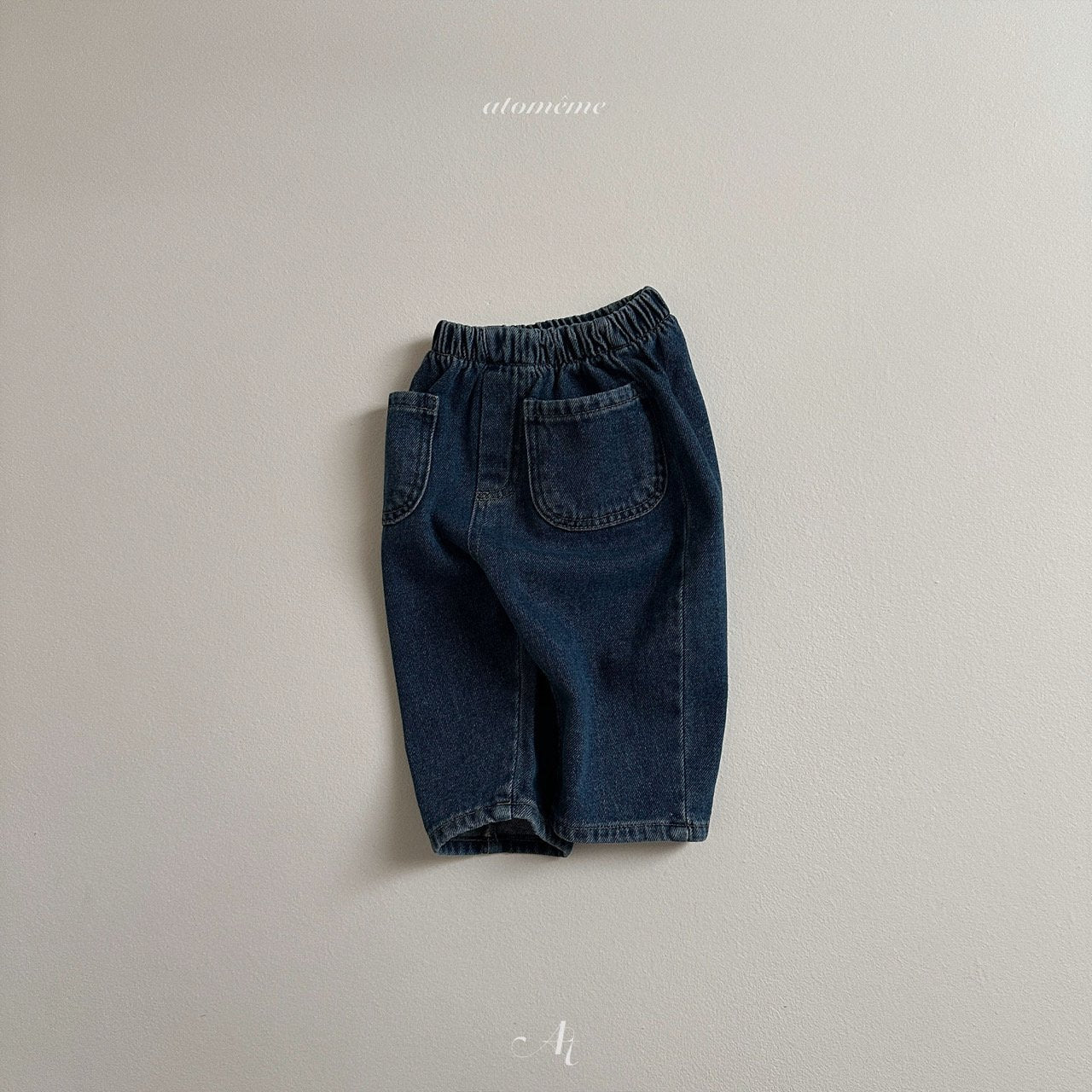 Pocket denim pants